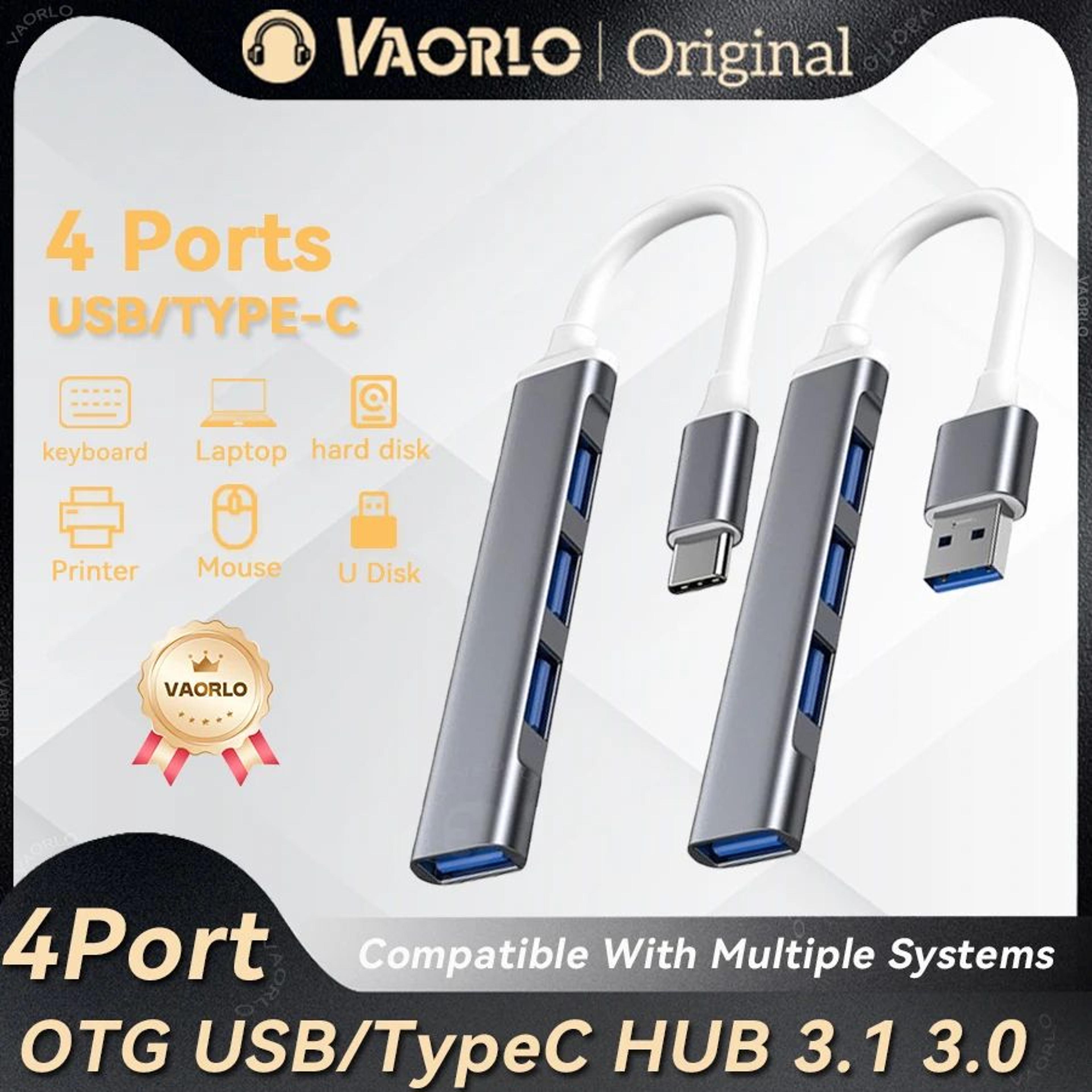 USB C 4 Port USB 30 Hub Multiport Adapter 0