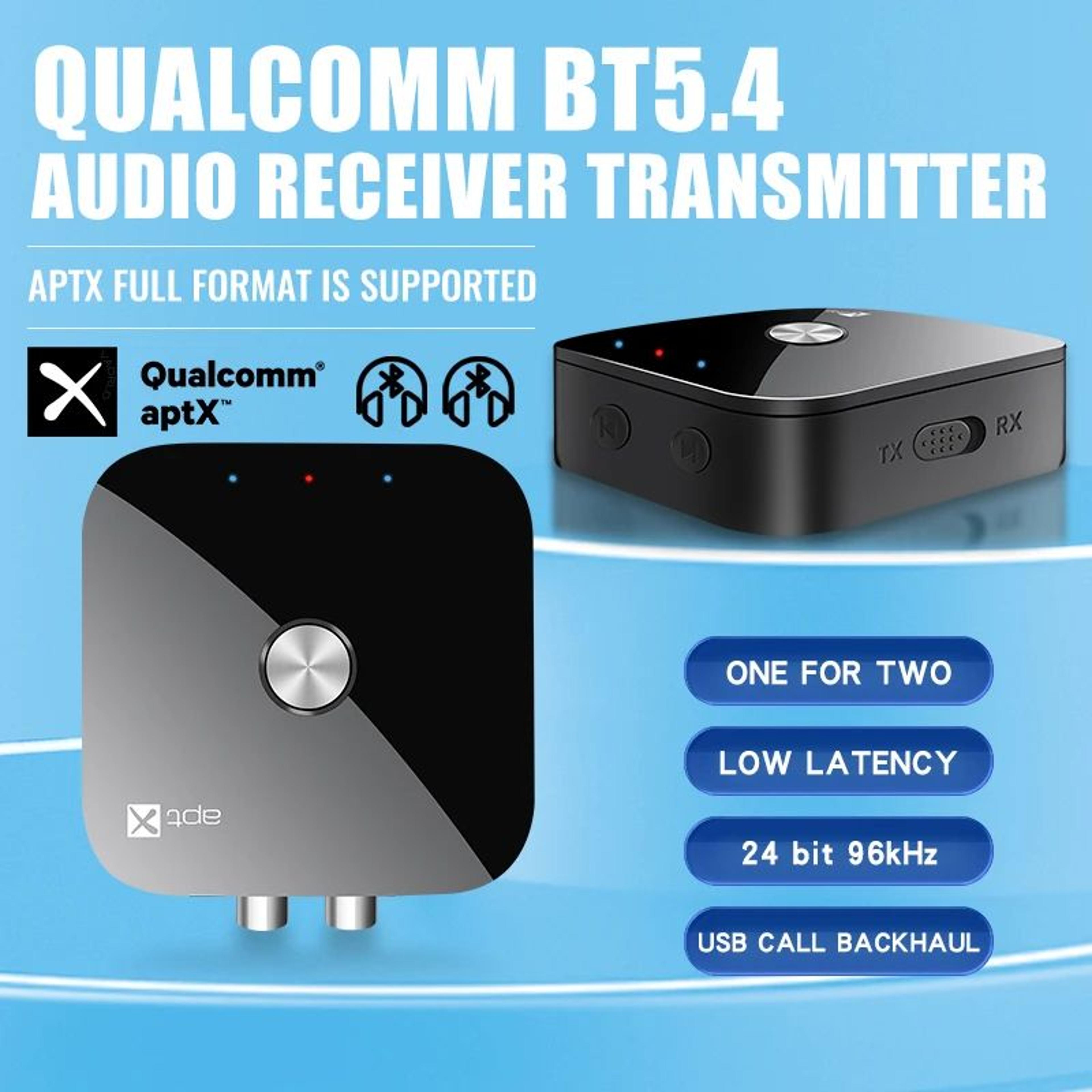 2 In 1 AptX Bluetooth Audio Transmitter Receiver 2