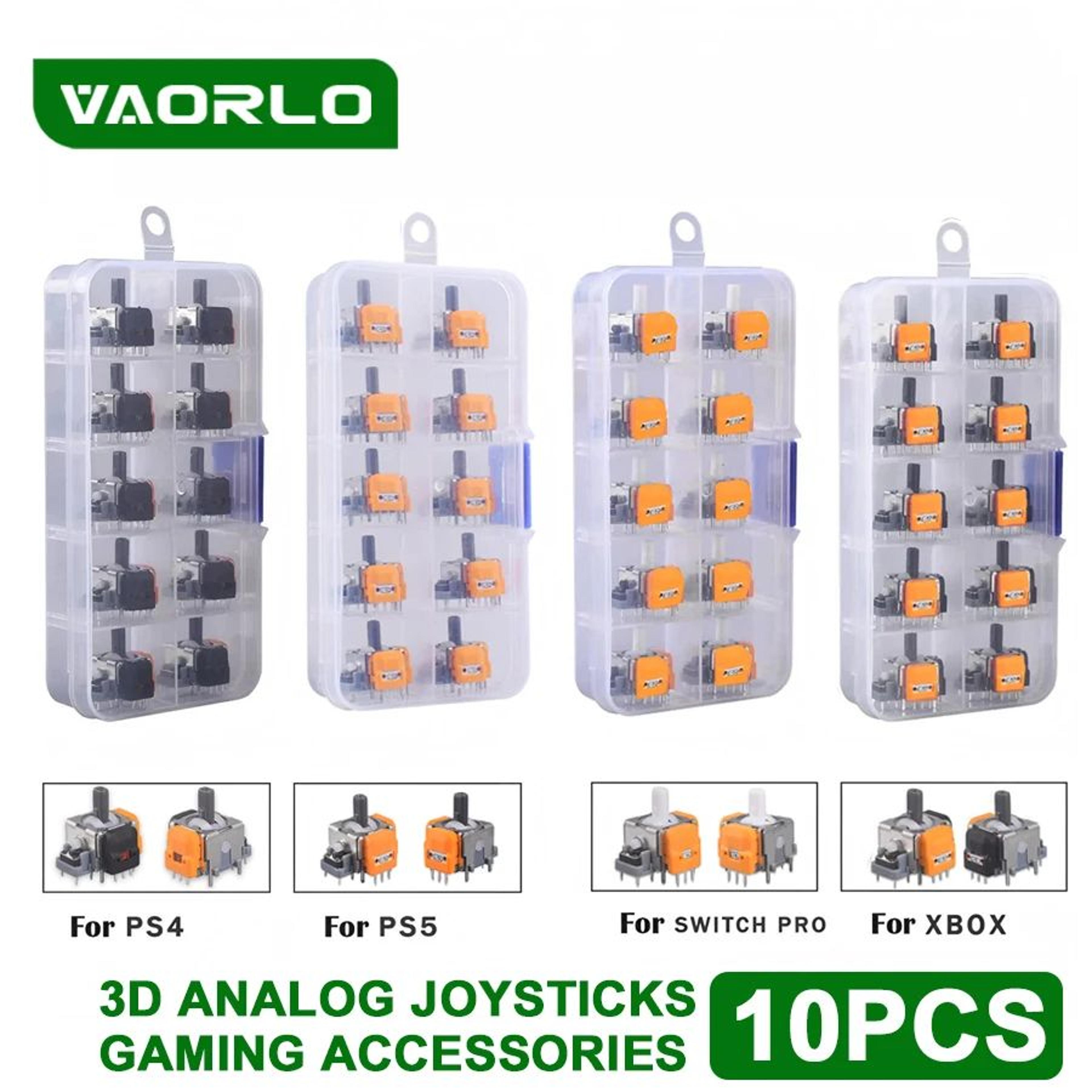 10Pcs 3D Hall Effect Adjustable Joystick Modules 0