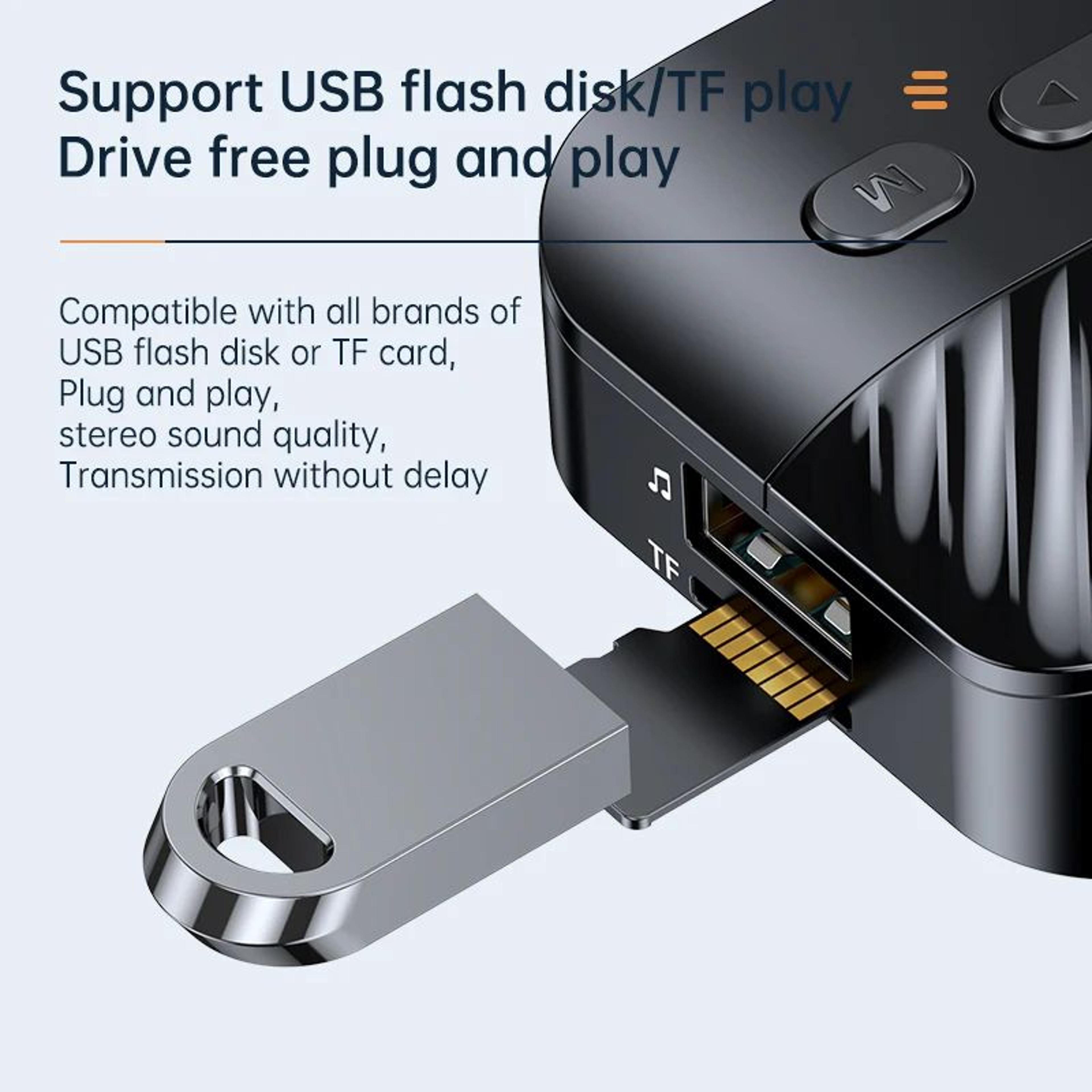Bluetooth 53 Audio Receiver With TF And USB Playback 3