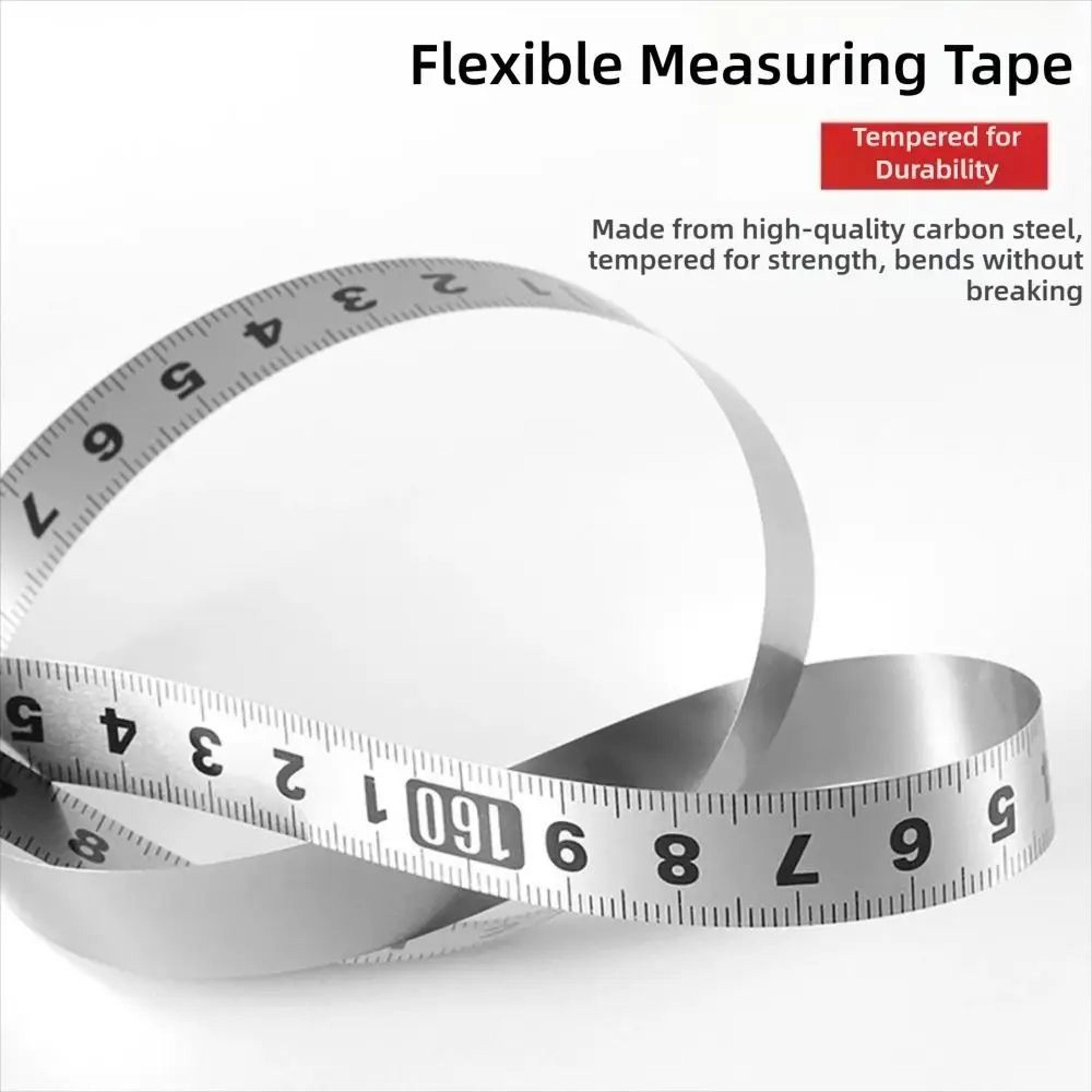 Self Adhesive Stainless Steel Measuring Tape Ruler 3