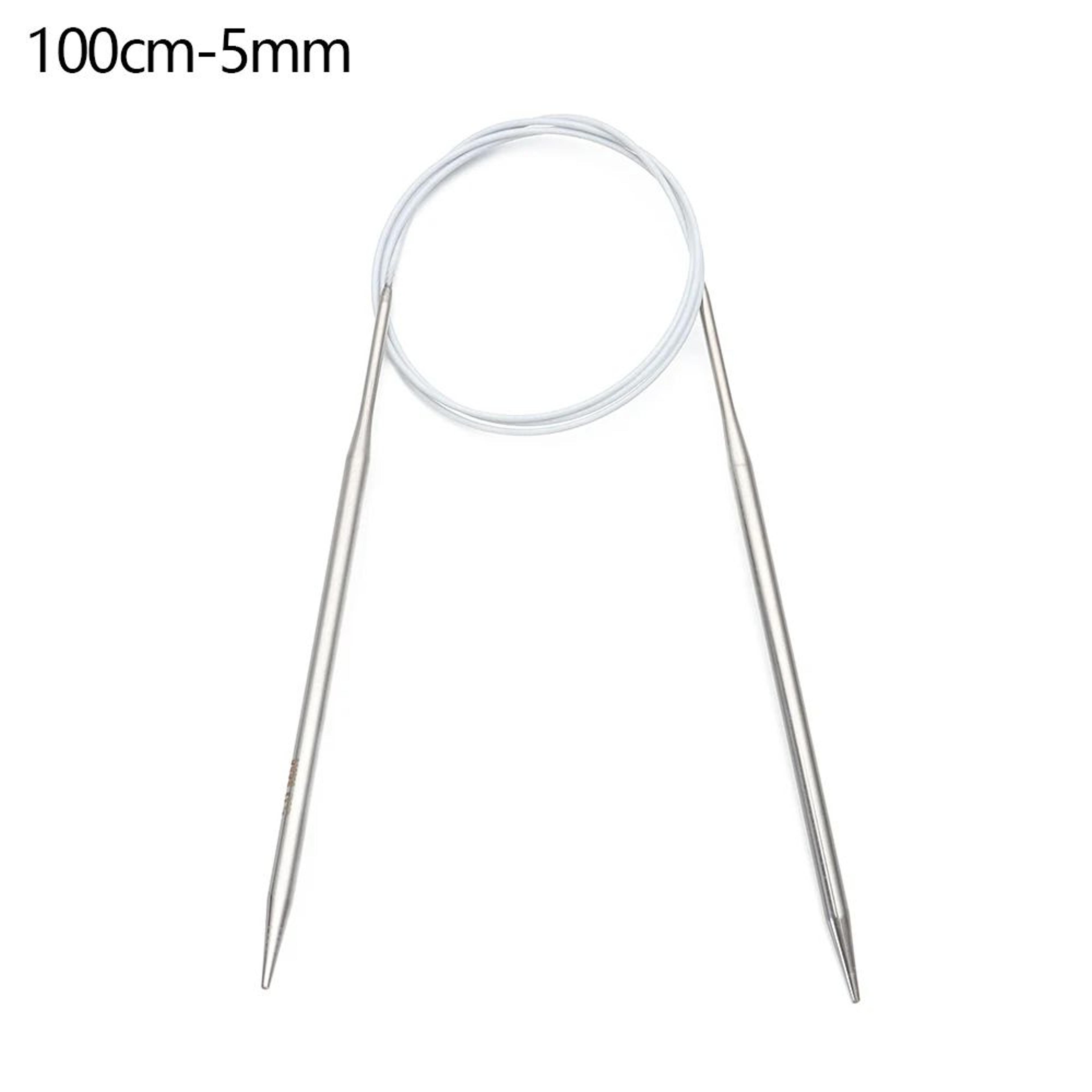 Stainless Steel Circular Knitting Needles For DIY Weaving Crafts 10