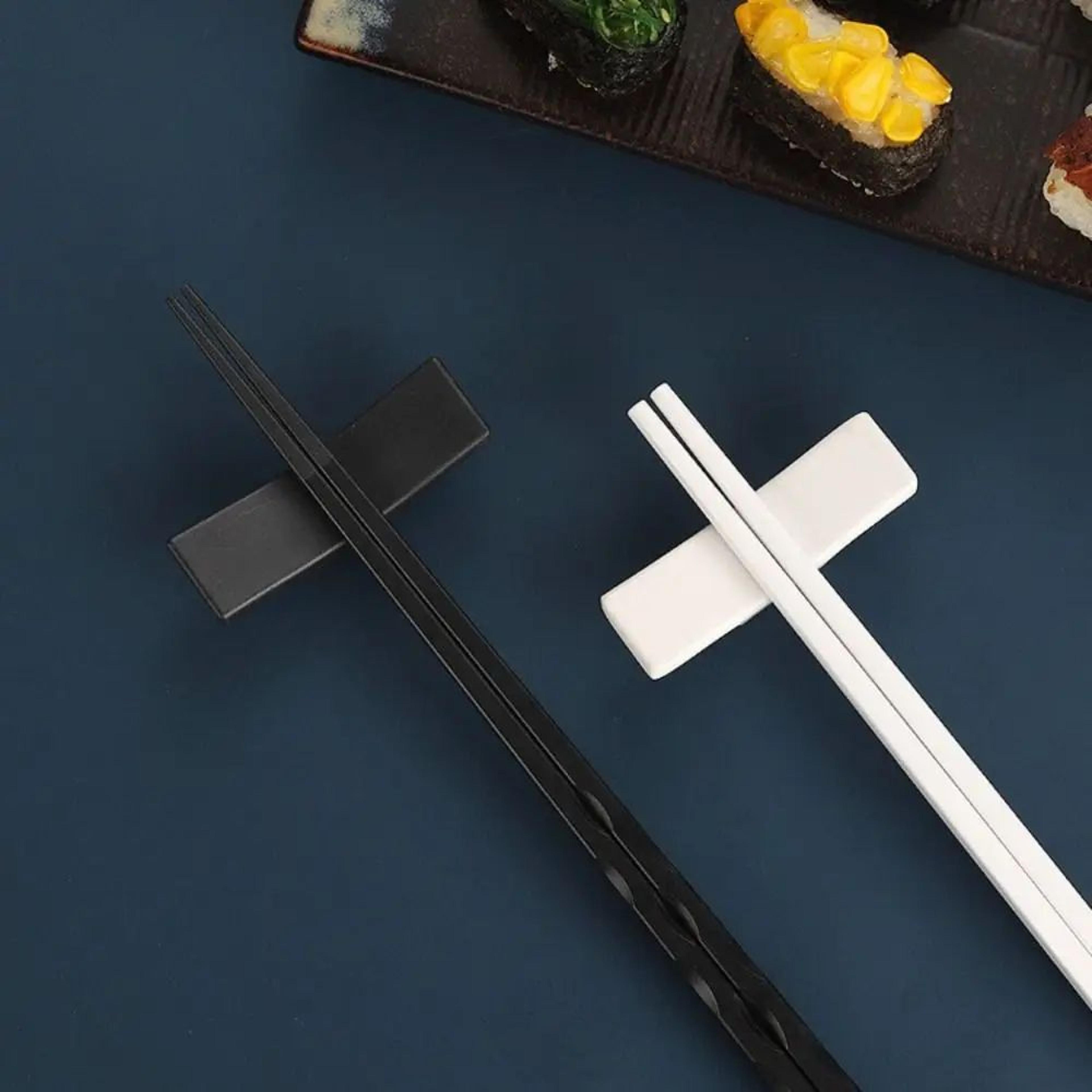 Creative Pillow Shape Chopstick Rest And Cutlery Holder 1