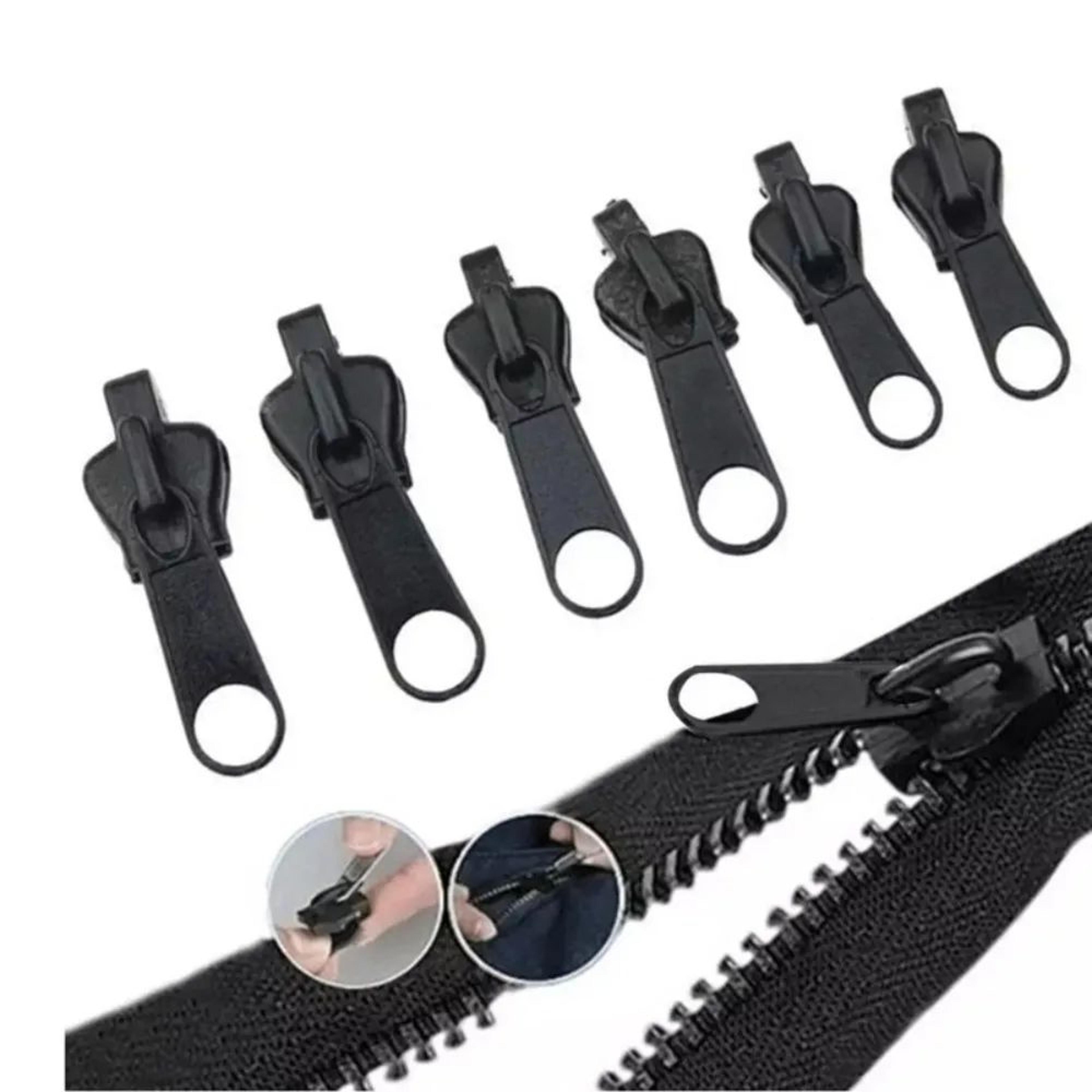 6 Piece Universal Detachable Replacement Zipper Repair Set 6