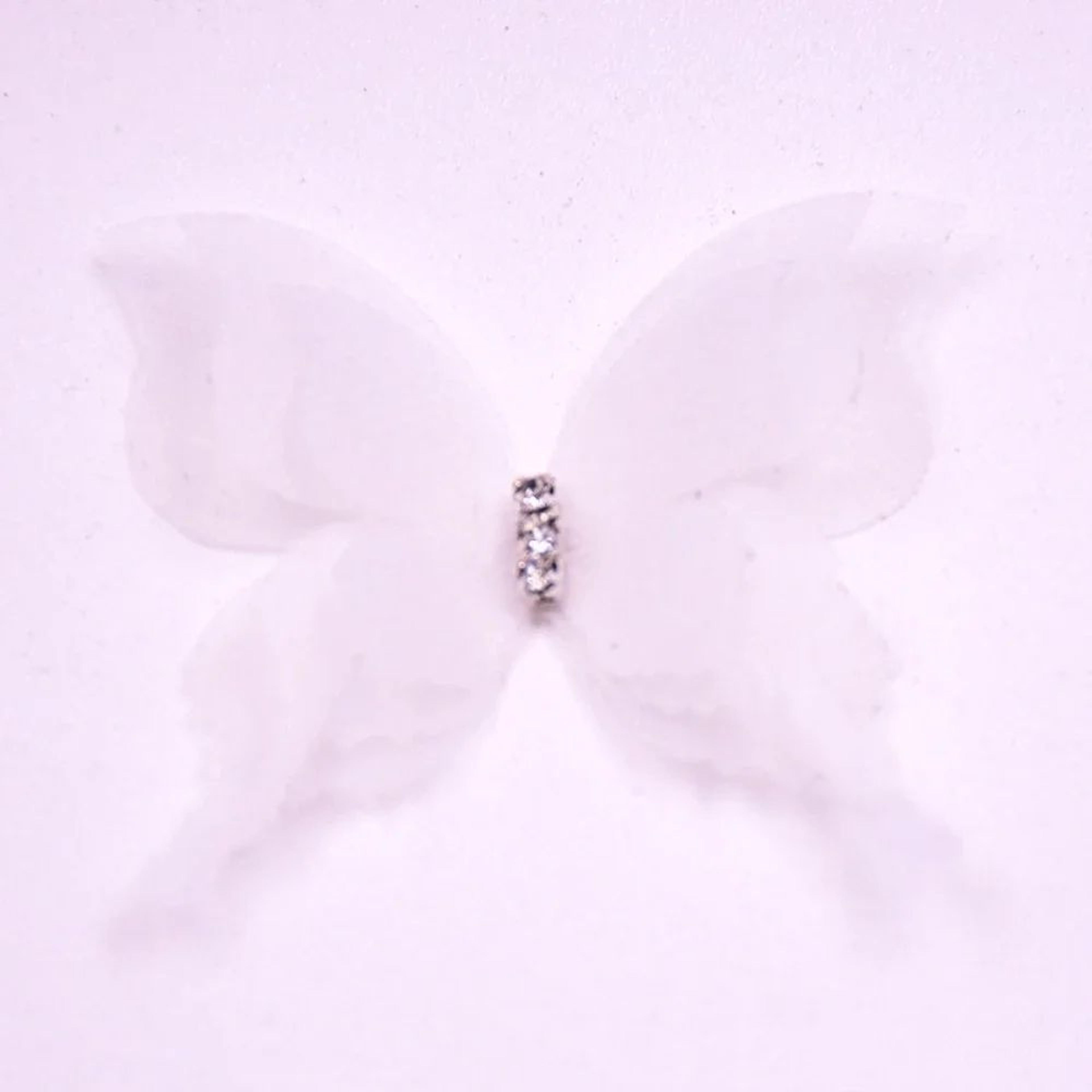 20 Piece Gradient Organza 3D Butterfly Appliques For DIY Crafts 6