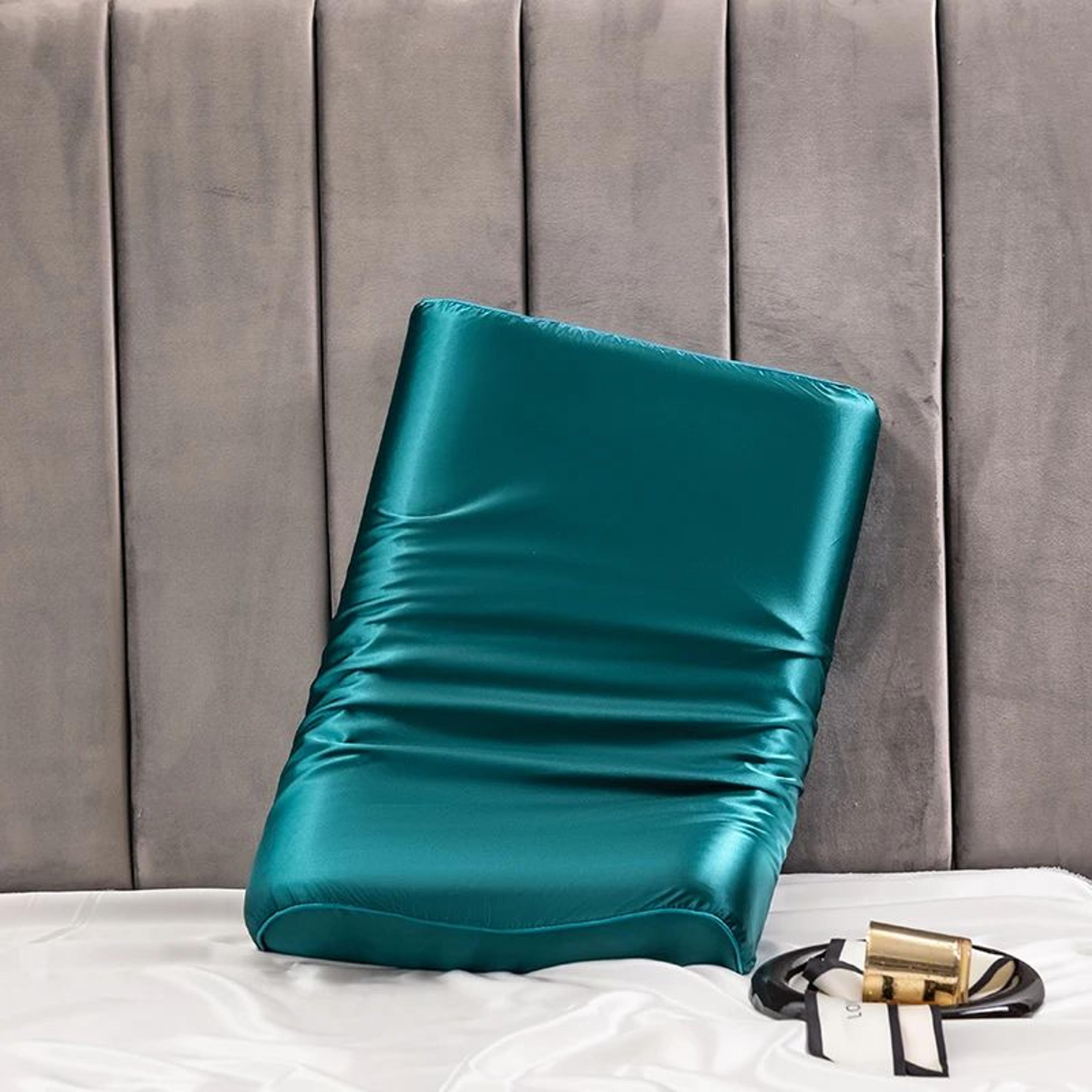 Satin Silk Pillowcase For Memory Foam And Latex Pillows 6