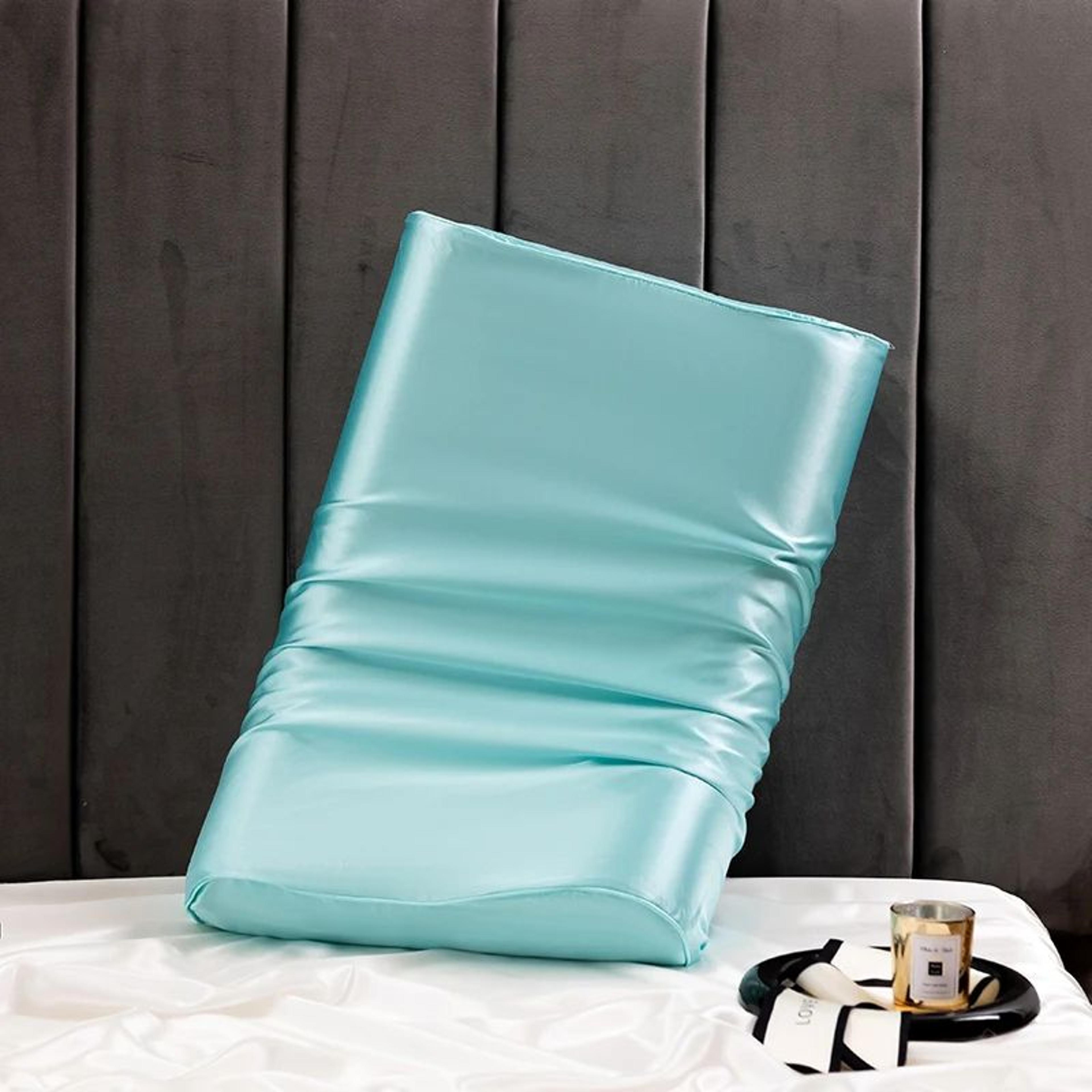 Satin Silk Pillowcase For Memory Foam And Latex Pillows 7