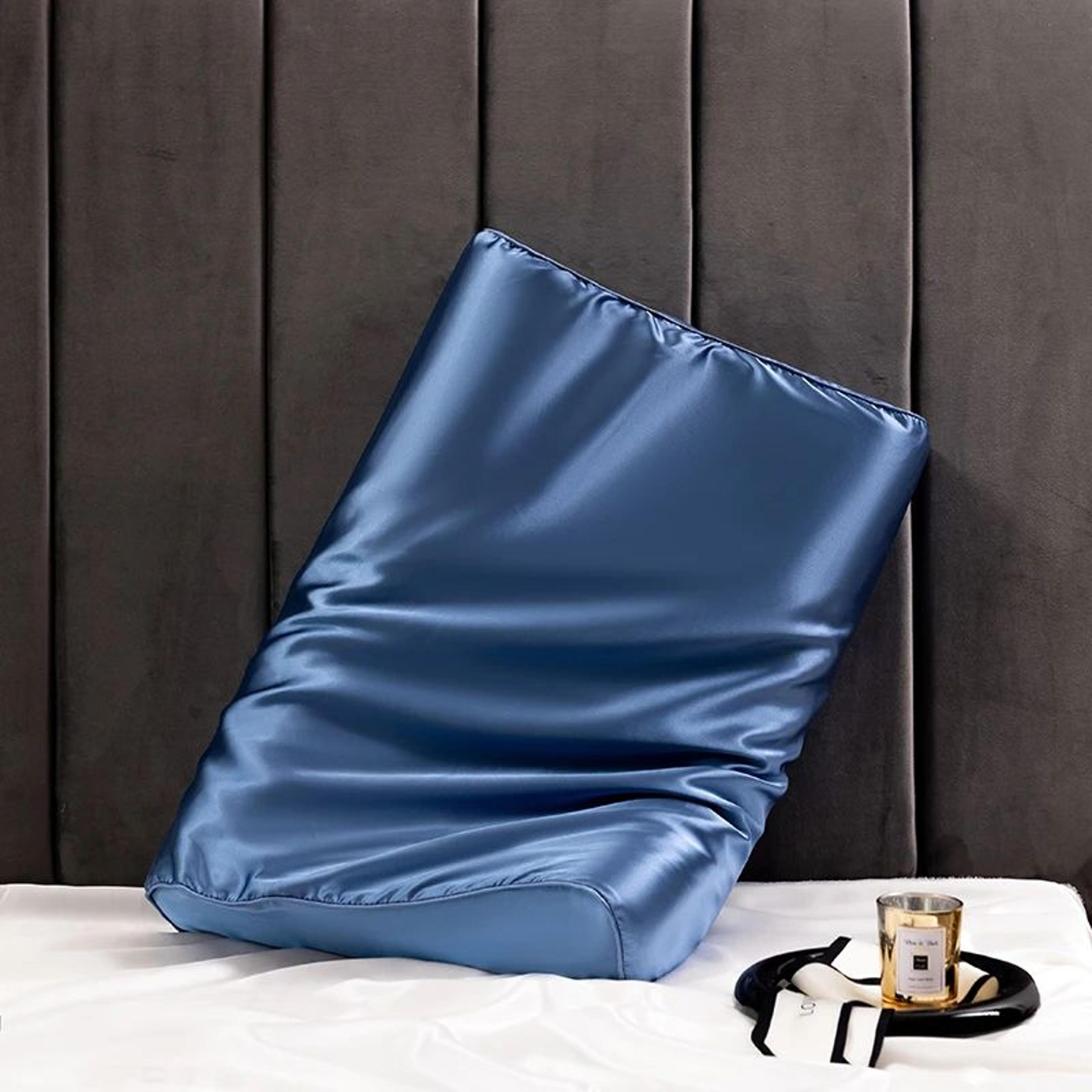 Satin Silk Pillowcase For Memory Foam And Latex Pillows 13