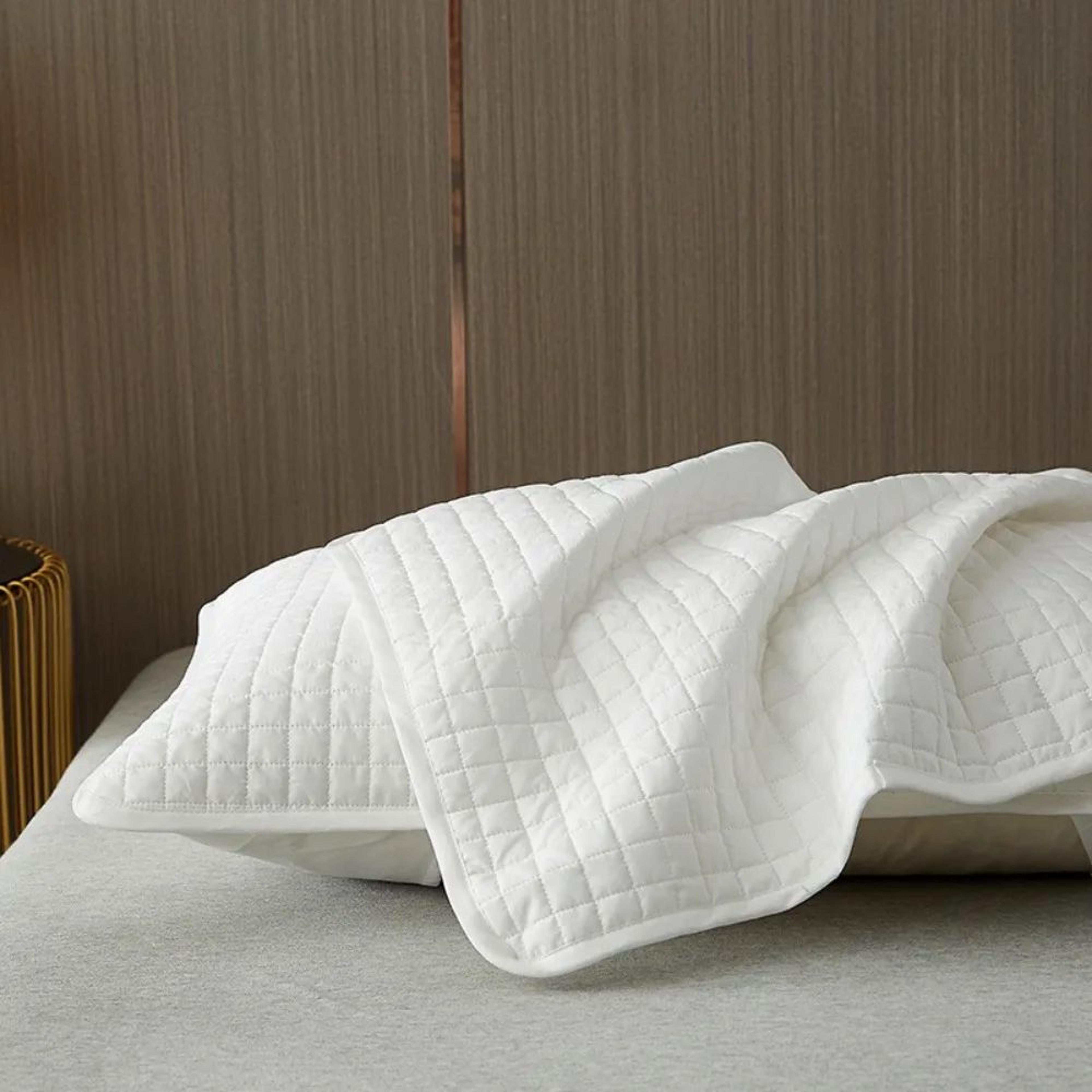 Cotton Sweatproof Pillow Protector Cover For Everyday Bedding 5