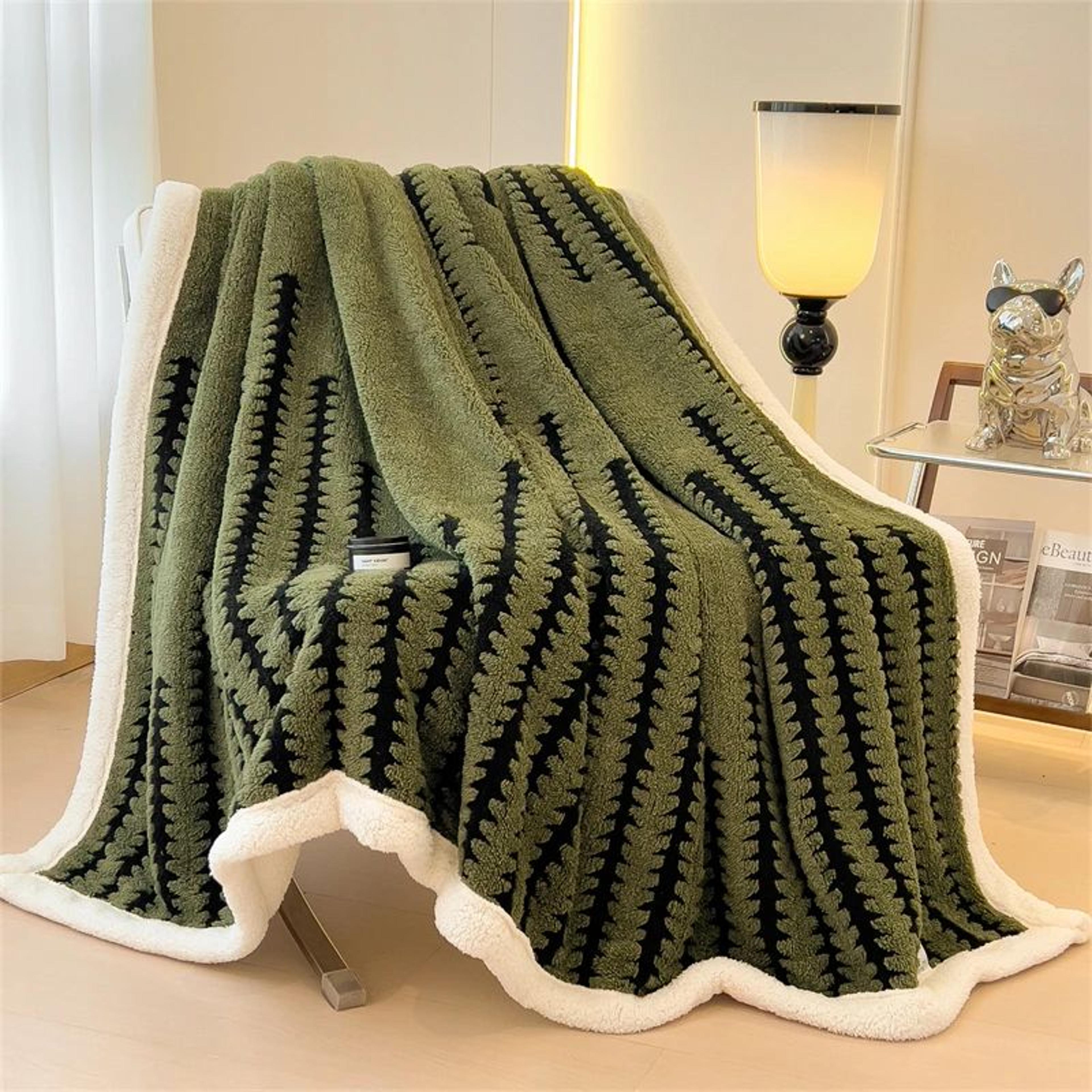 Super Thick Flannel Queen Size Soft Warm Cozy Blanket 3