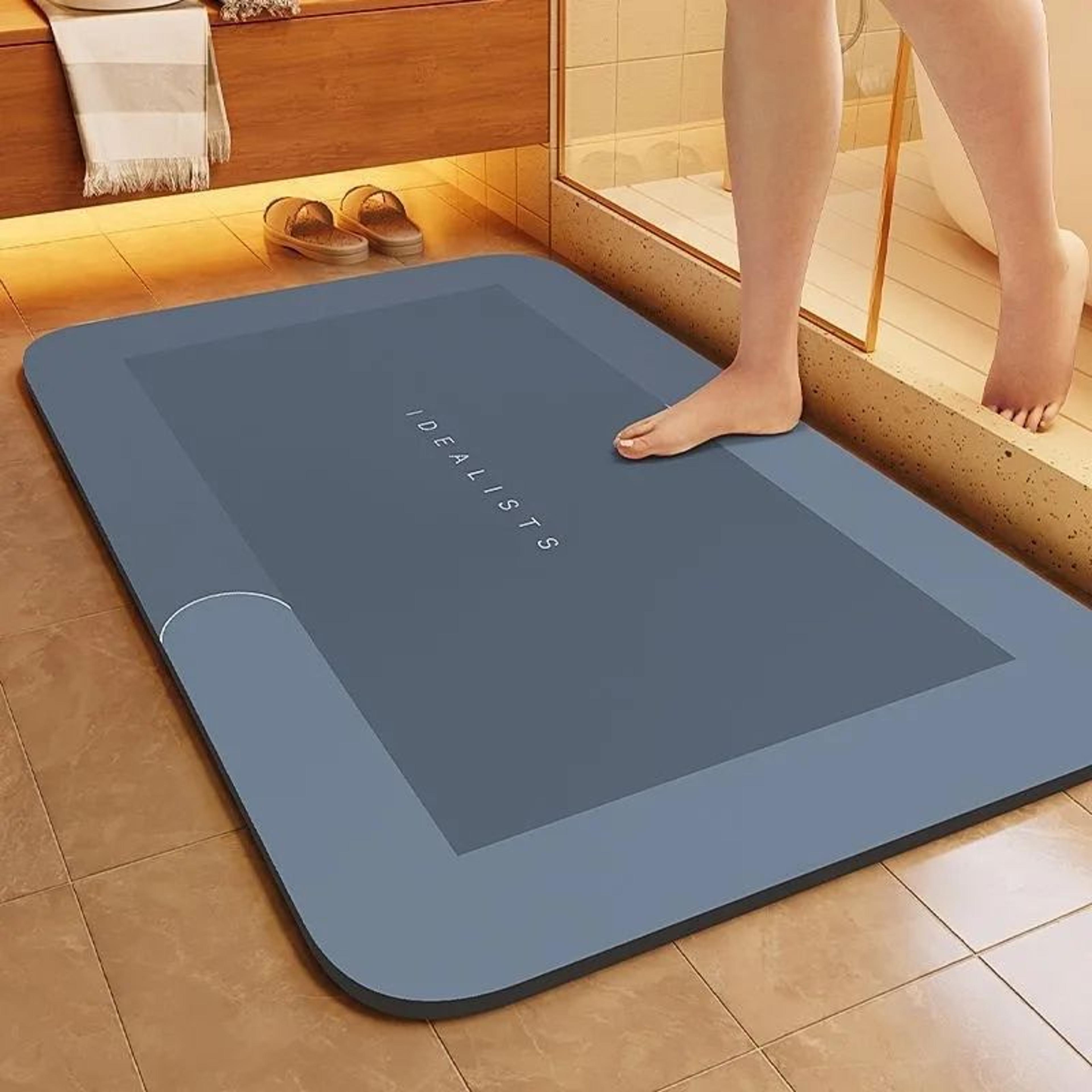 Super Absorbent Quick Dry Diatomaceous Earth Bath Mat 6