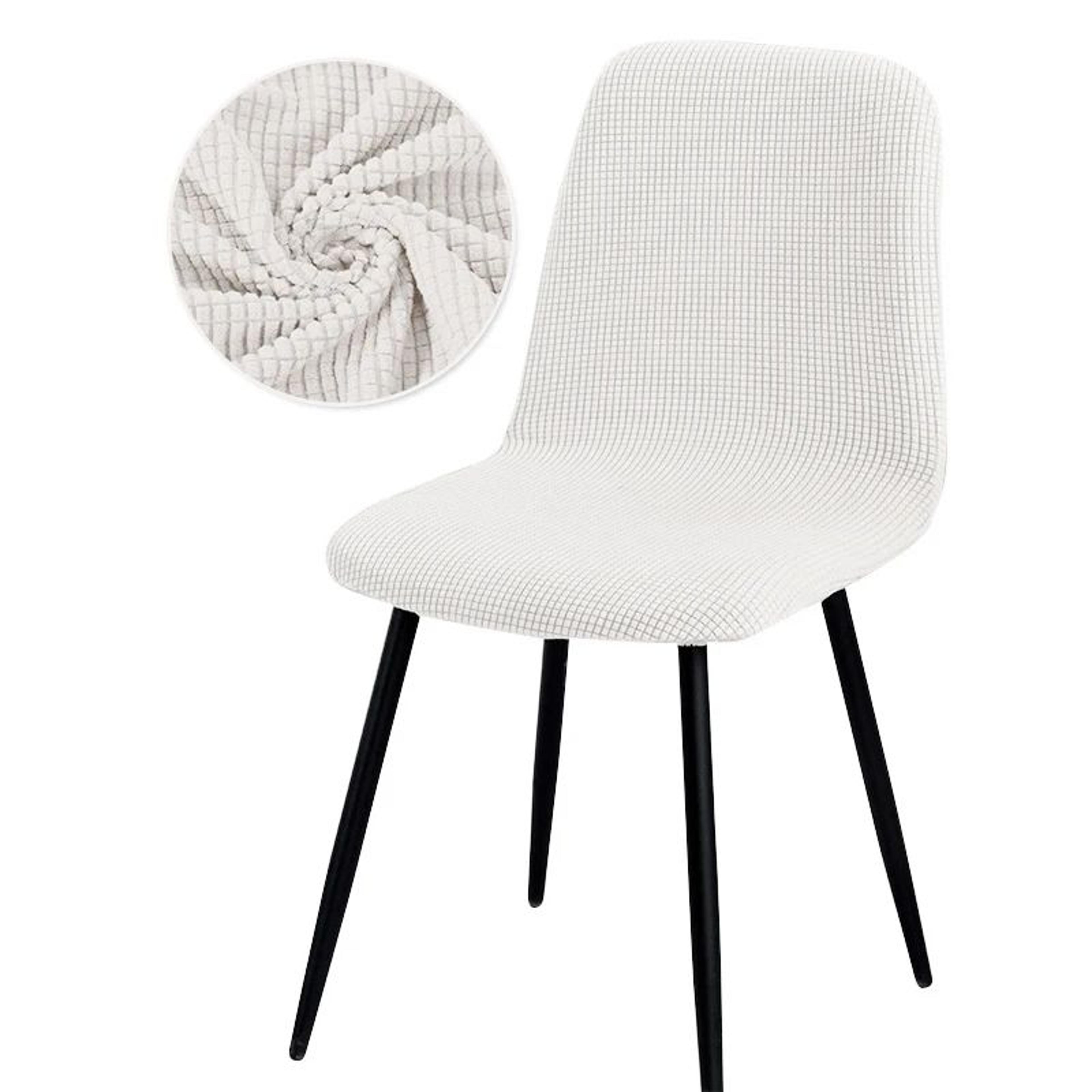 Modern Stretch Short Back Chair Cover 21