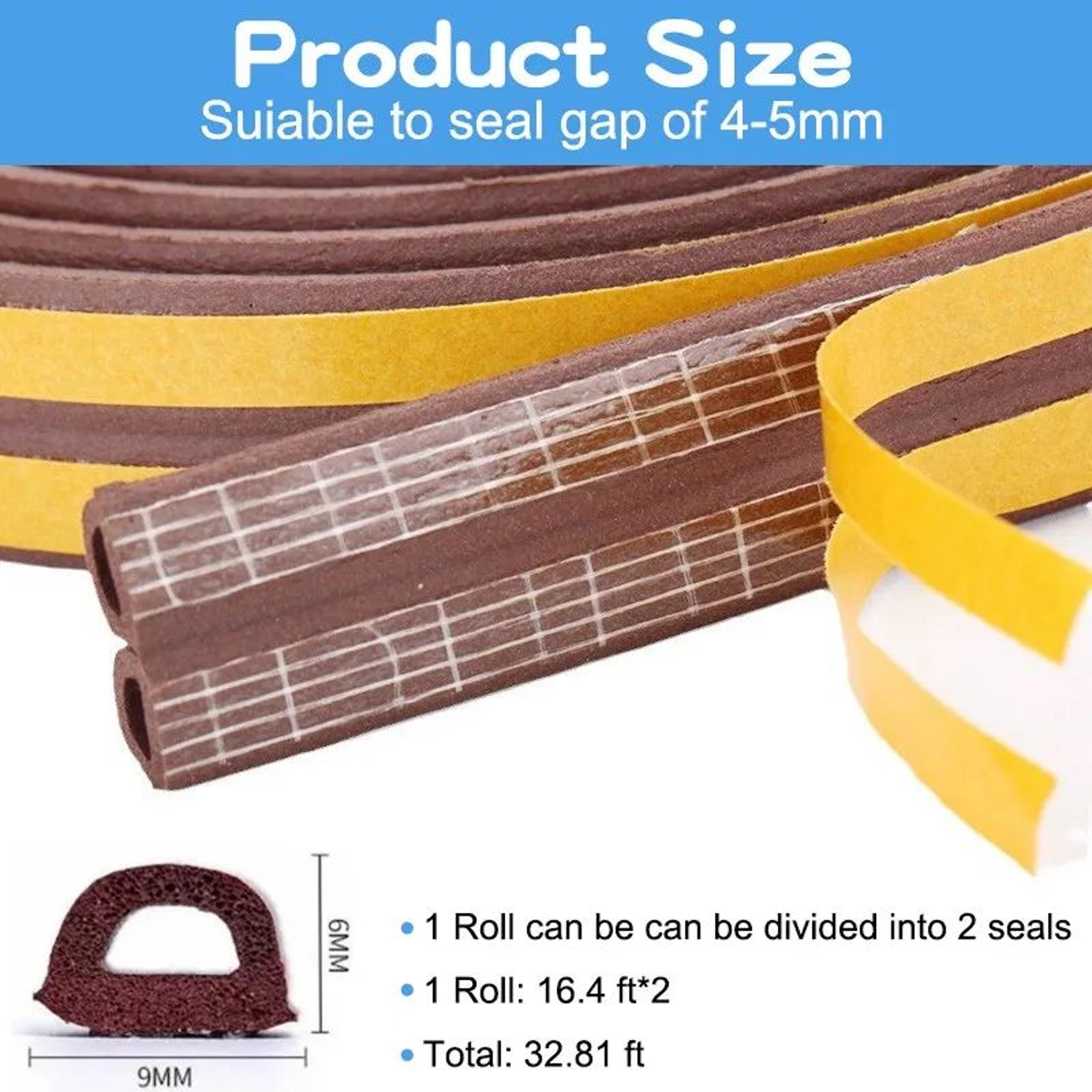 10m Self Adhesive Door And Window Seal Strip 3