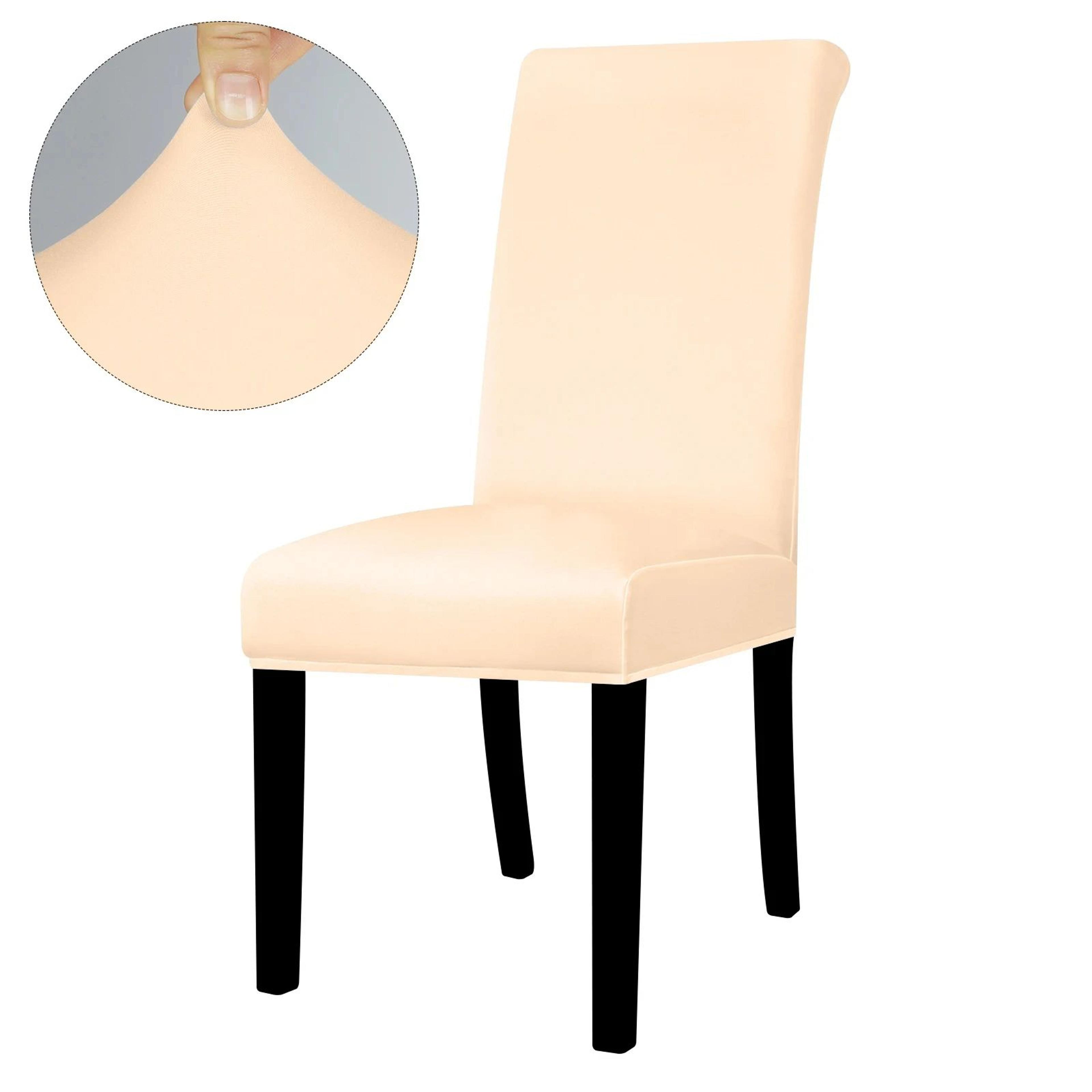 Solid Color Stretch Spandex Chair Cover 9