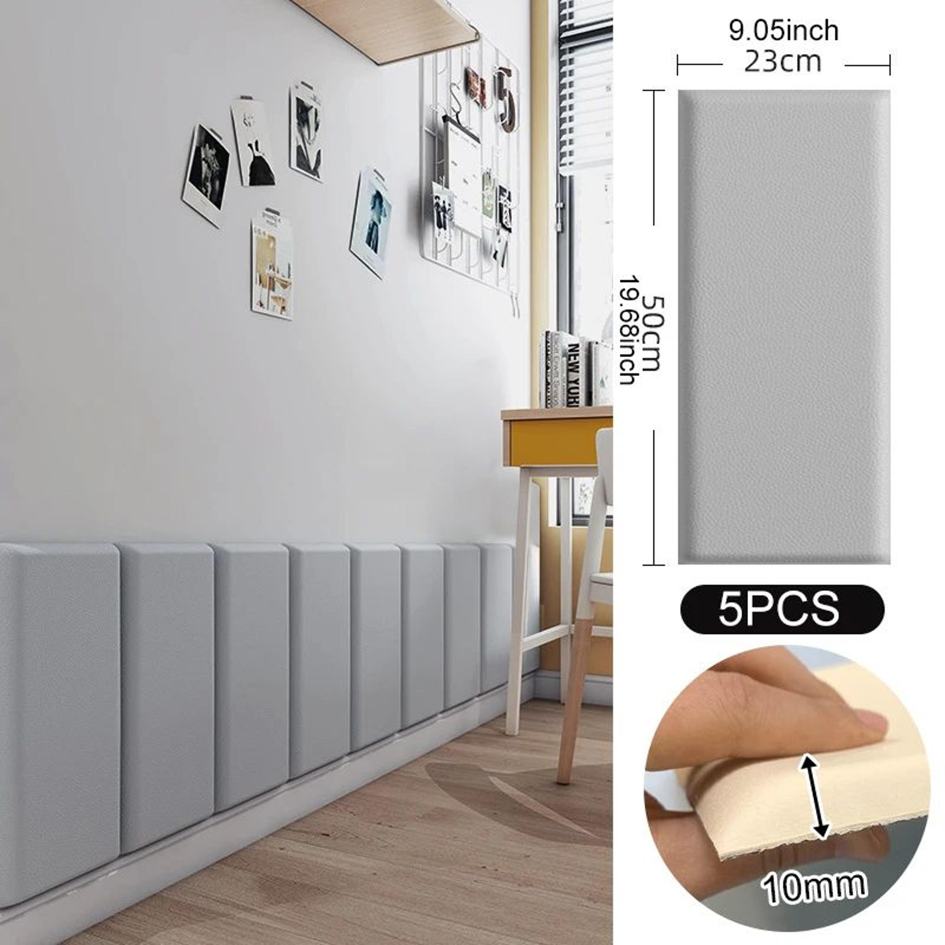 3D Soft Self Adhesive Leather Wall Panel 7