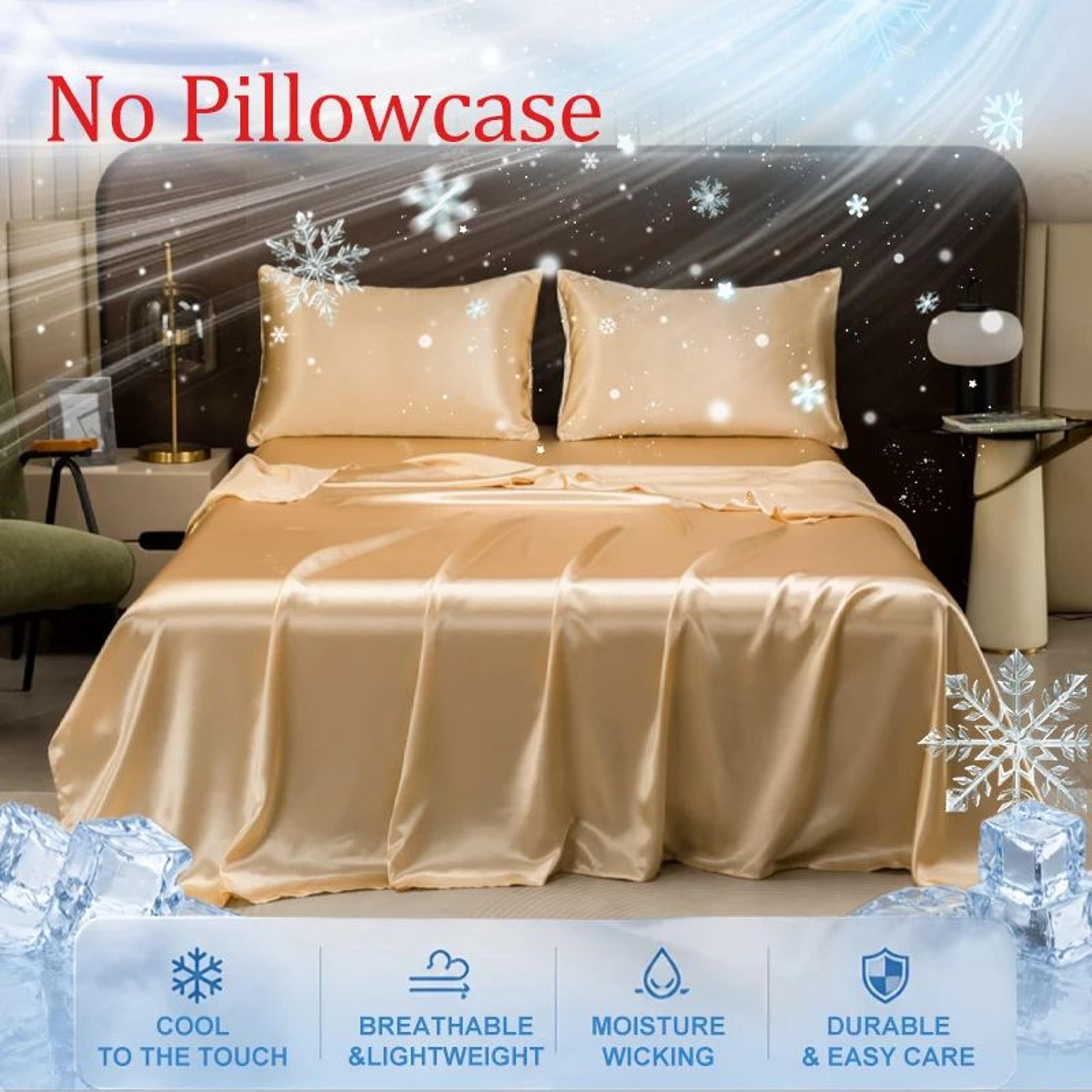 Breathable Ice Silk Summer Cooling Bed Sheet 10