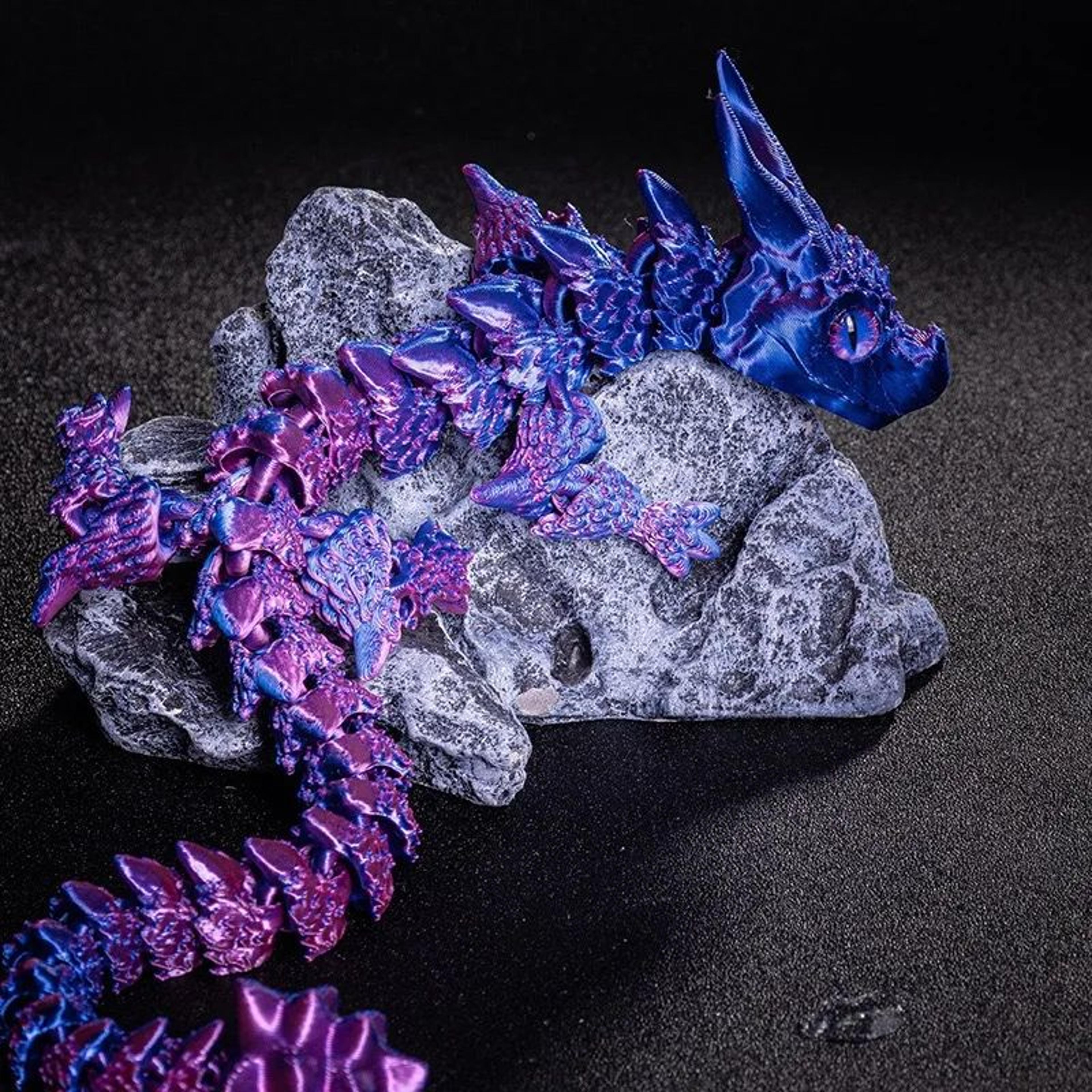 3D Printed Articulated Magic Dragon Desktop Toy 6