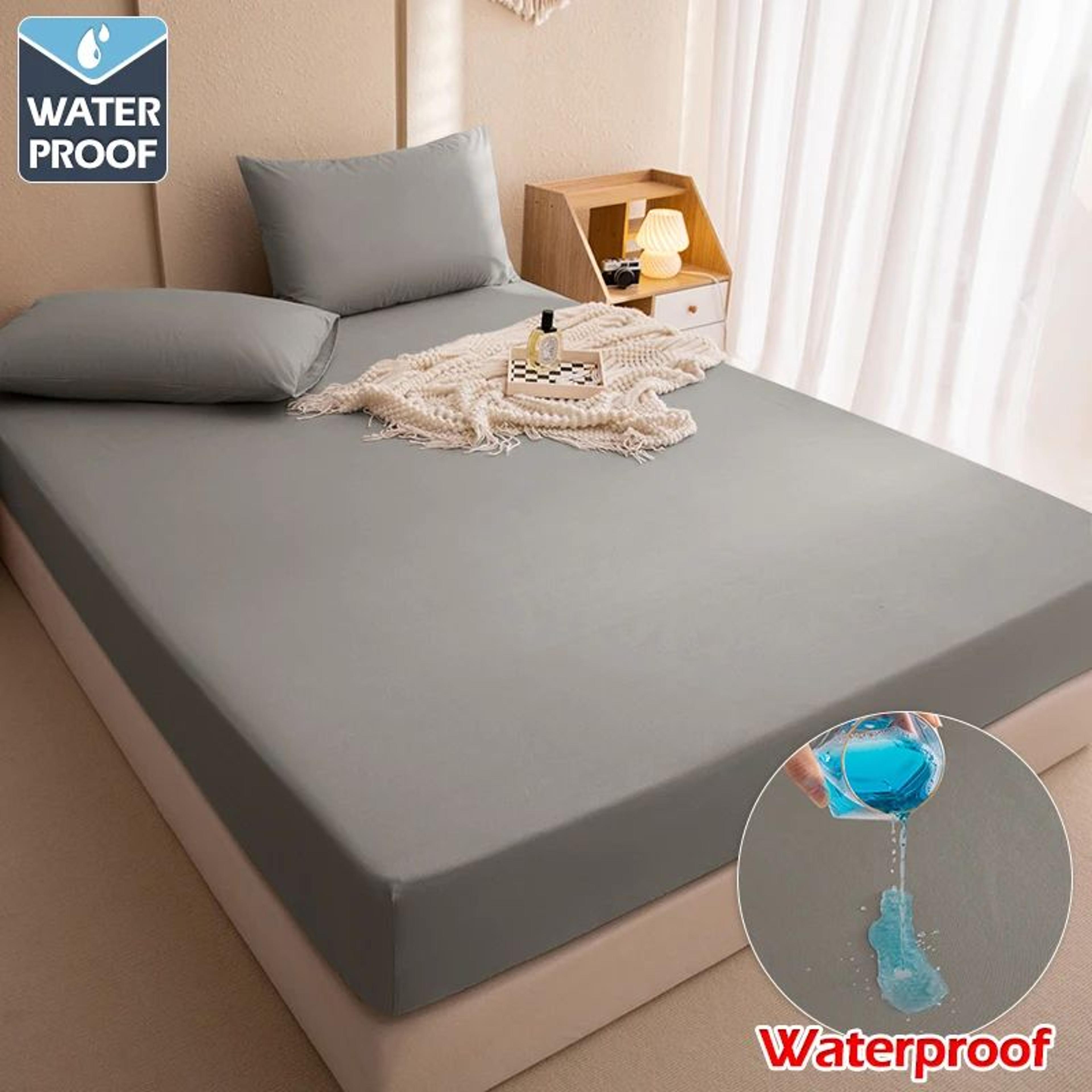Waterproof Breathable Elastic Fitted Mattress Protector 13