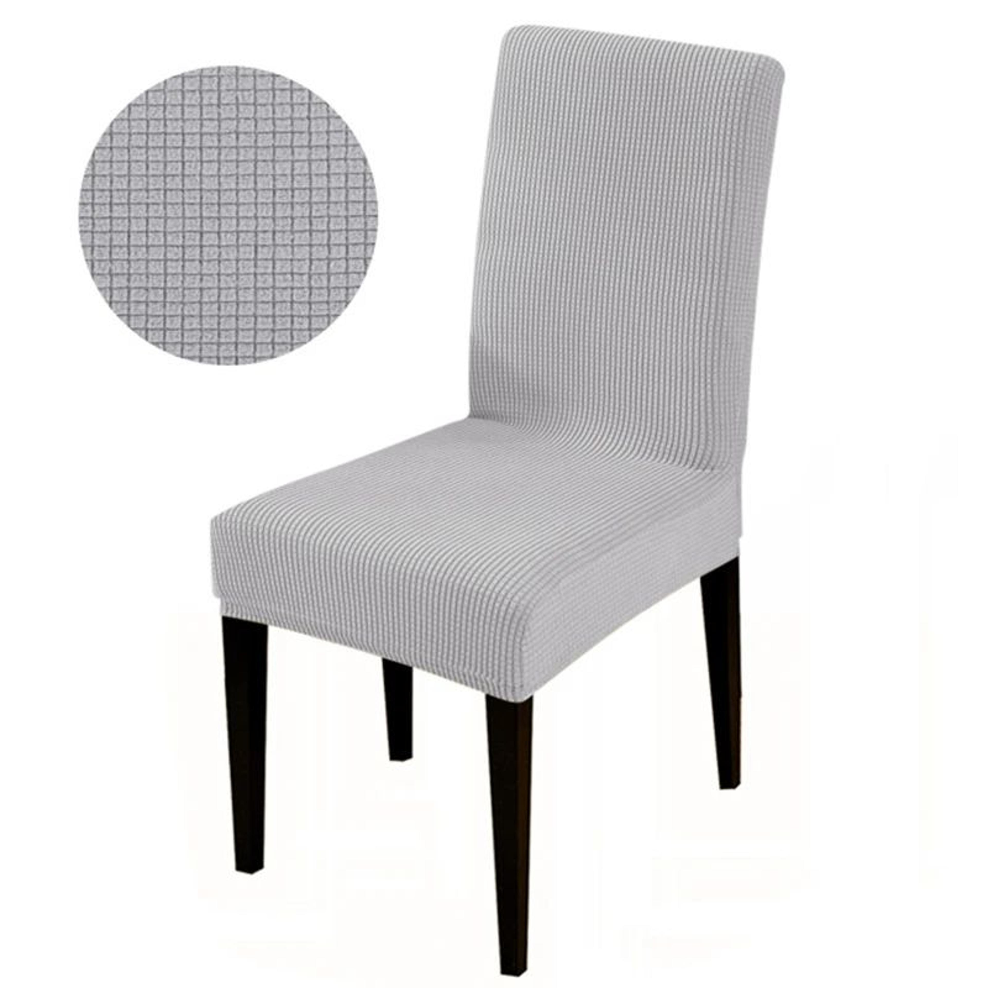 Stretch Jacquard Spandex Dining Chair Cover 17