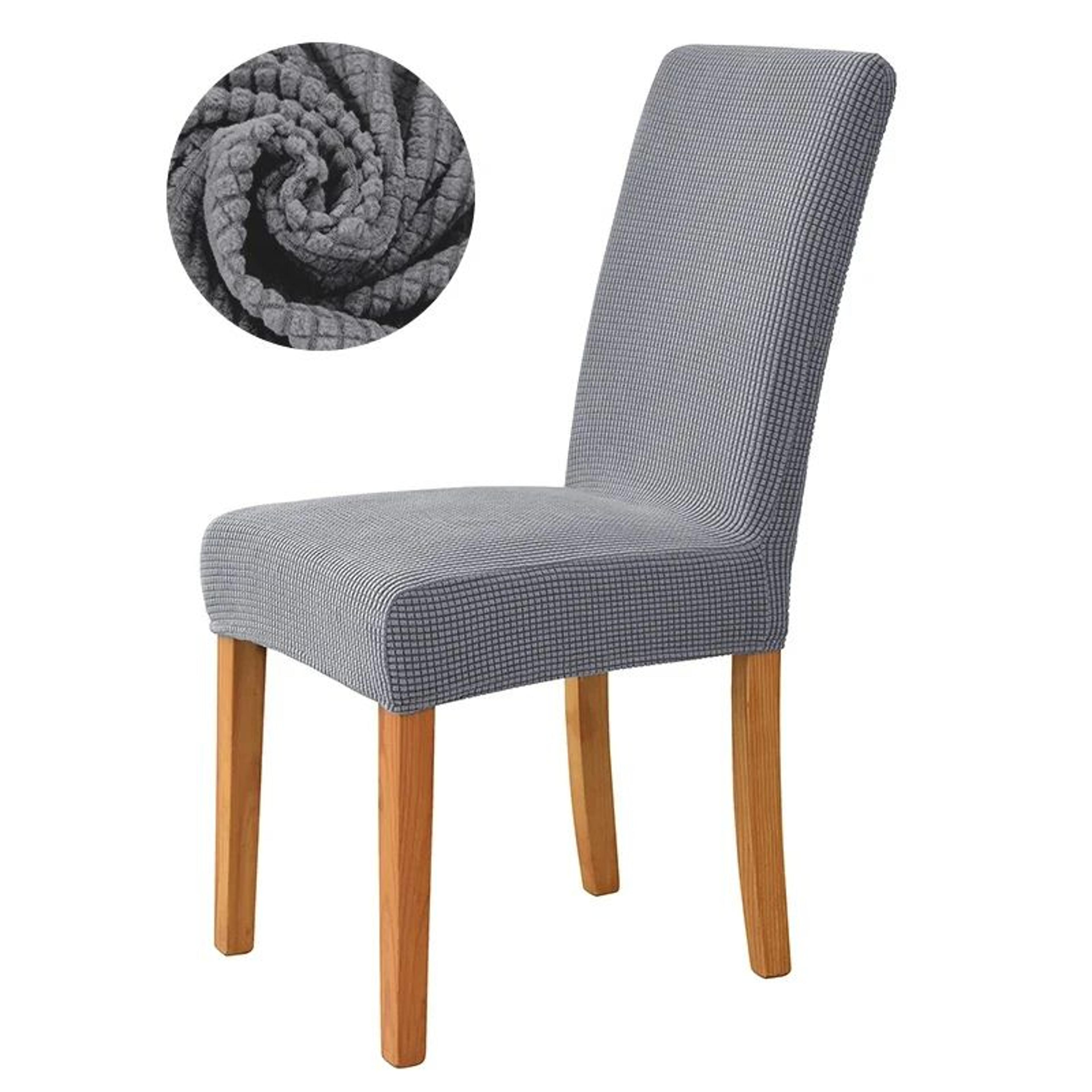 Stretch Jacquard Spandex Dining Chair Cover 14