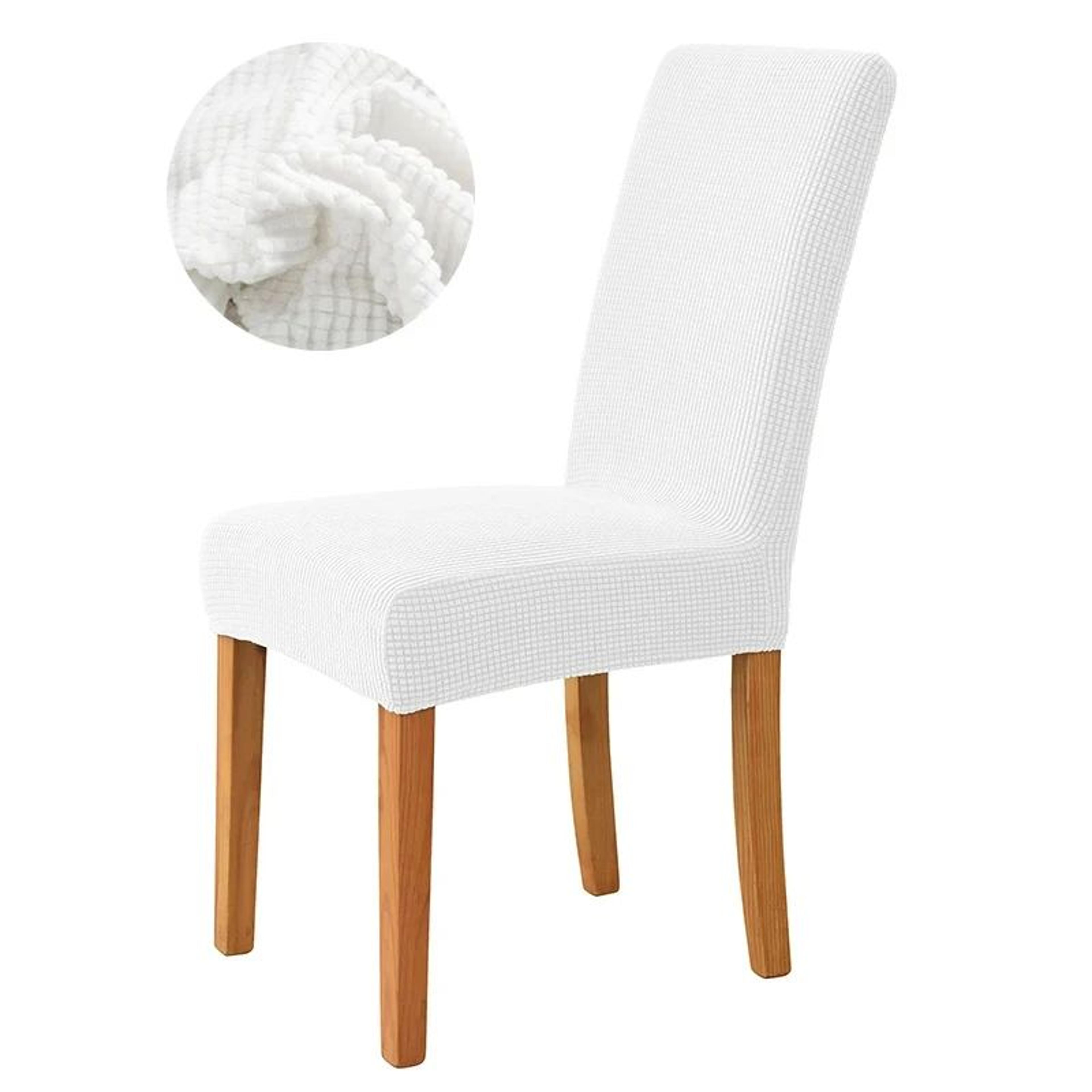 Stretch Jacquard Spandex Dining Chair Cover 7