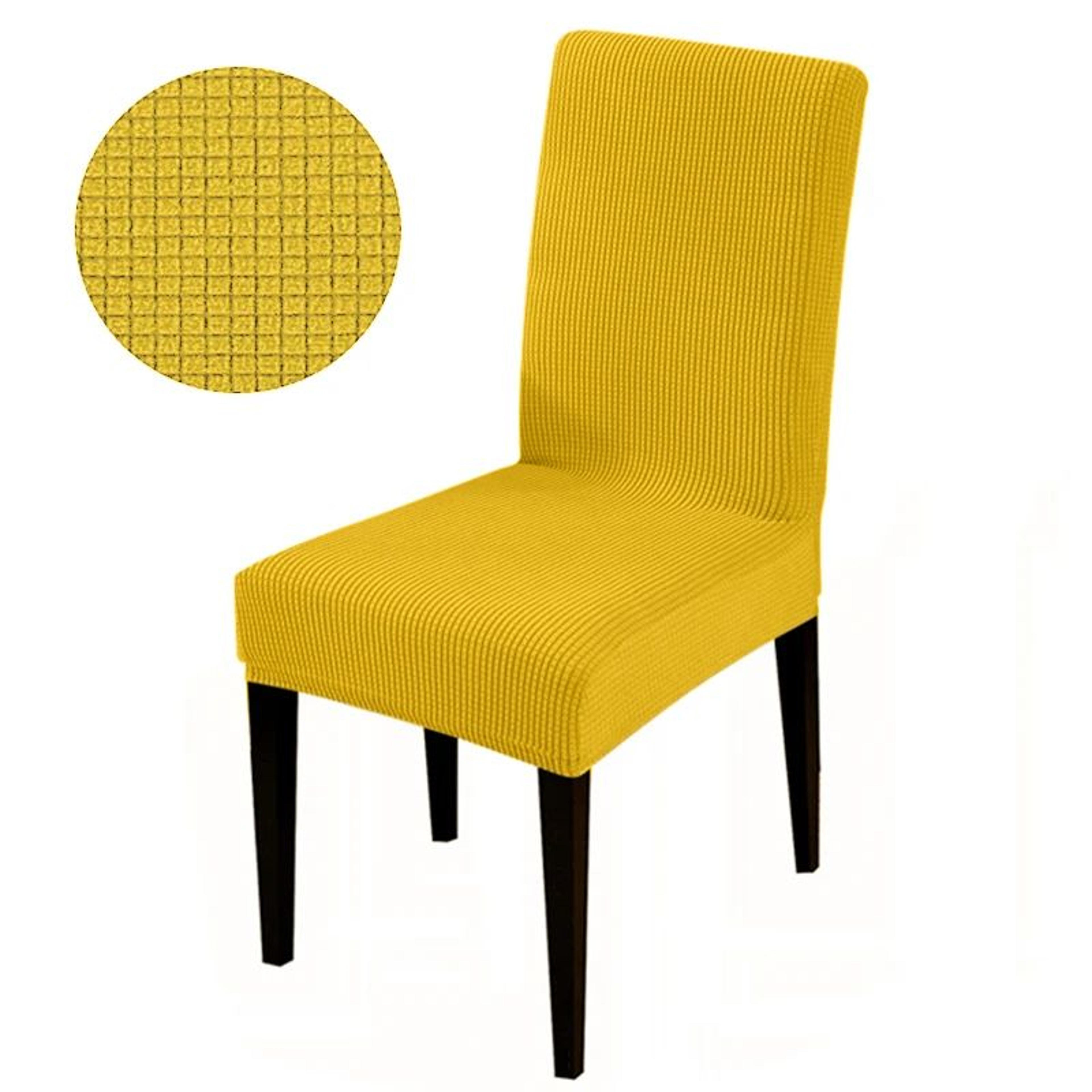 Stretch Jacquard Spandex Dining Chair Cover 22