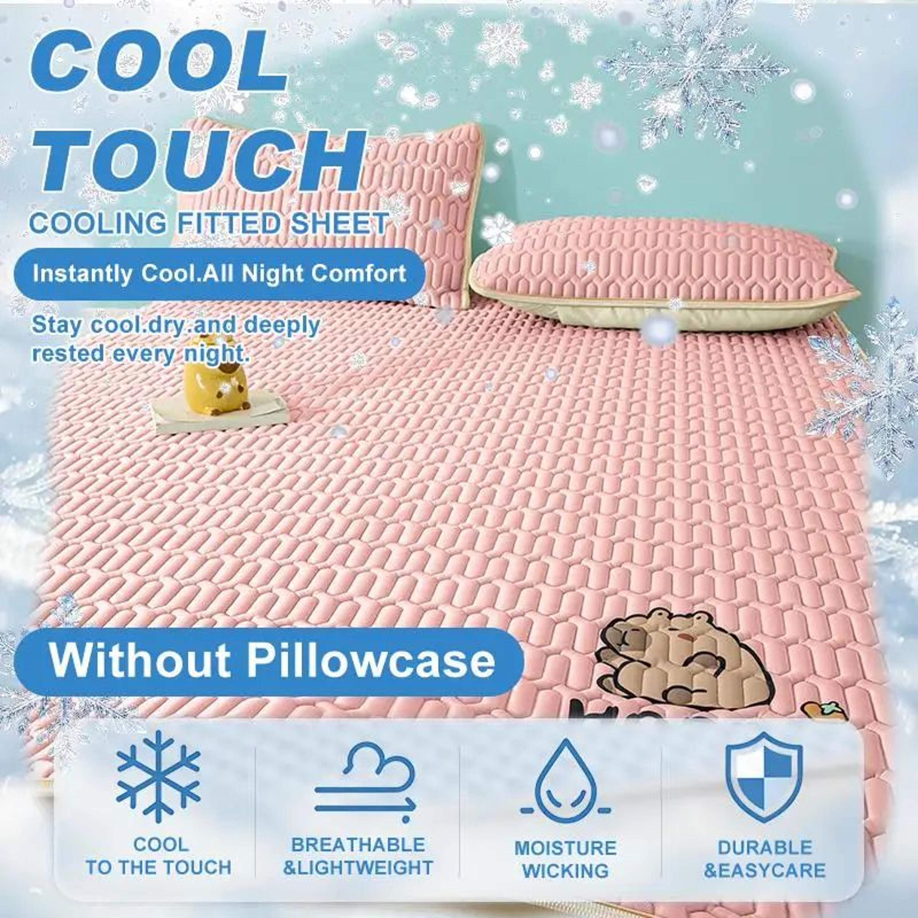 Summer Cooling Ice Fabric Jacquard Sleeping Mat 7