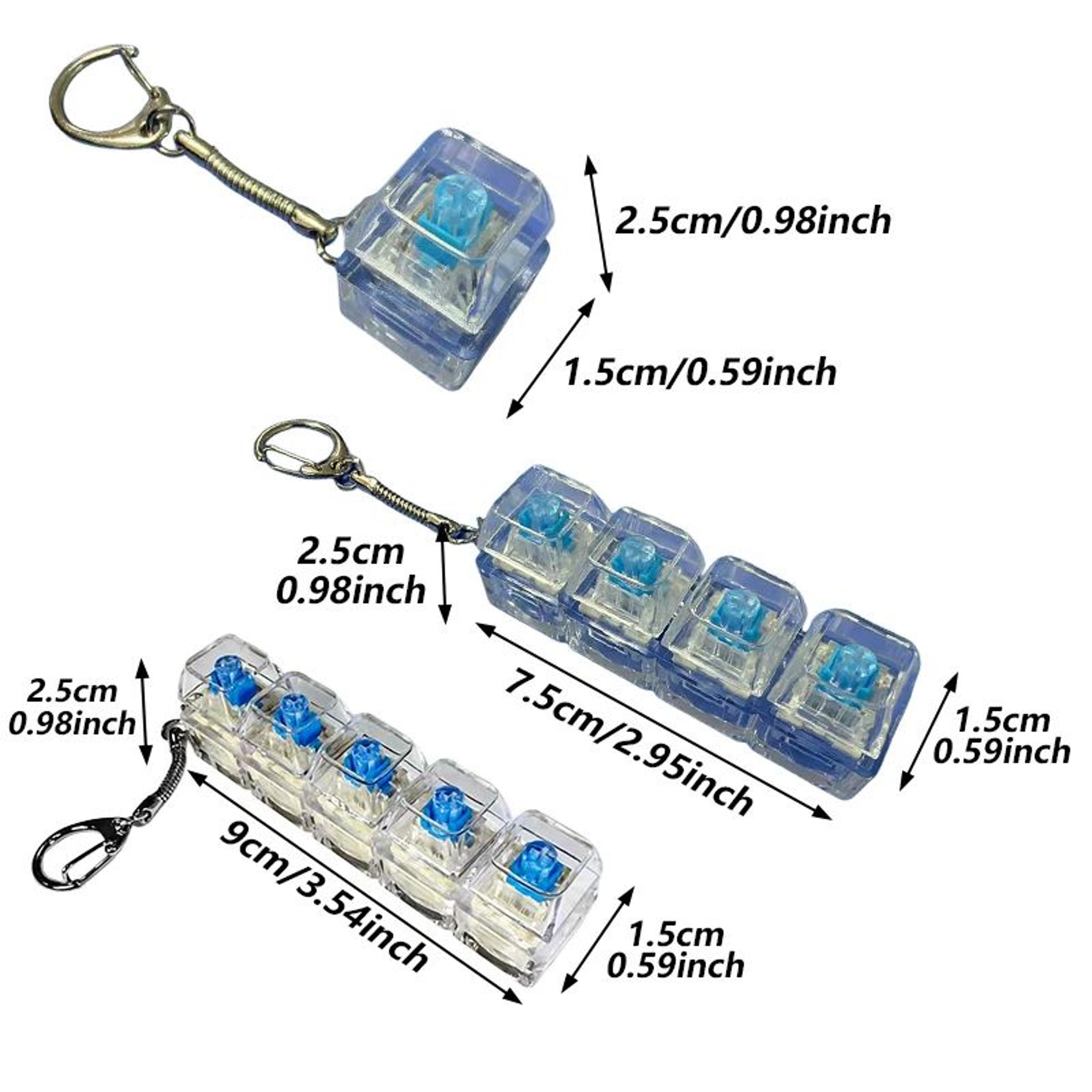 Mechanical Keyboard Switch Clicker Keychain 1