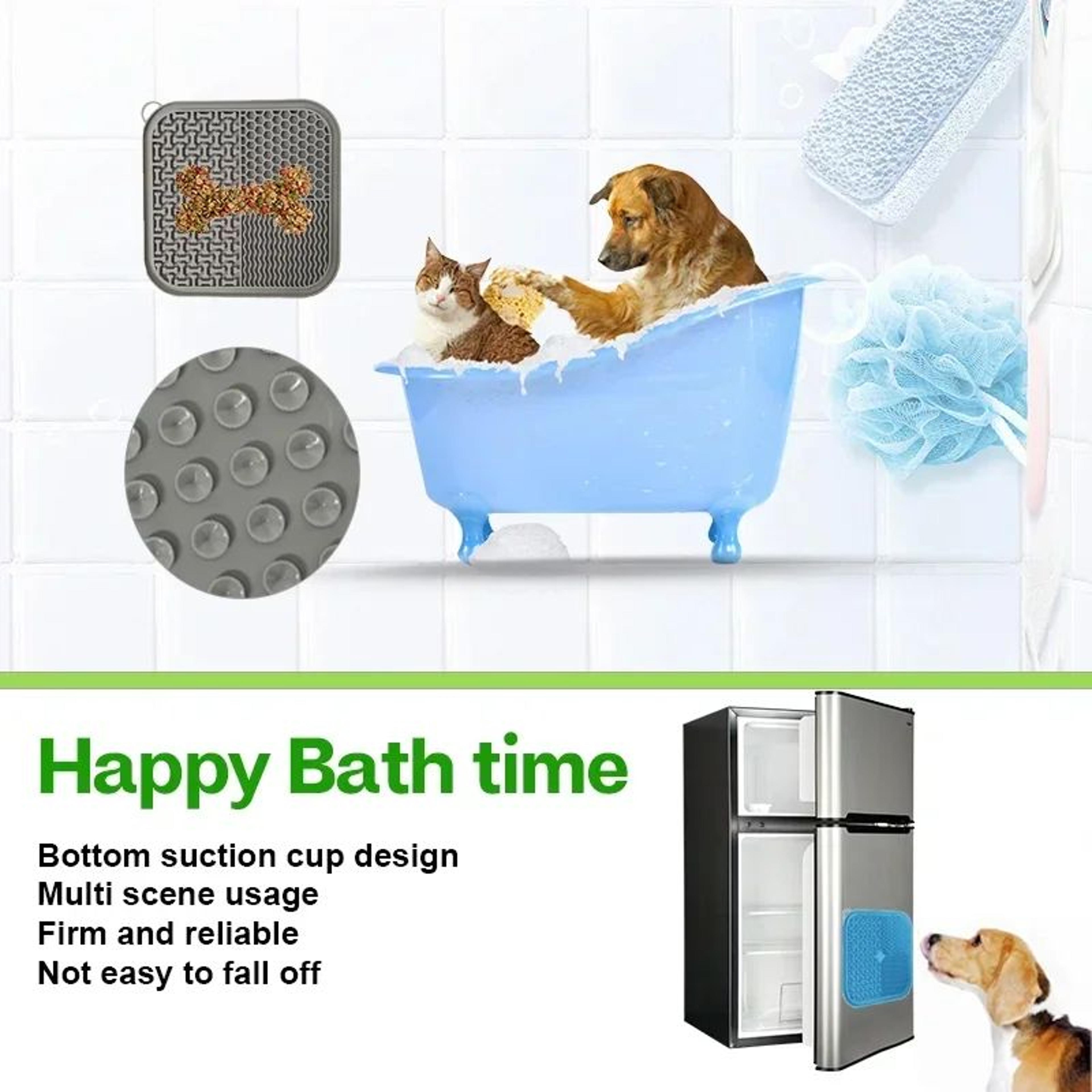 Suction Cup Slow Feeder Lick Mat For Pets 2