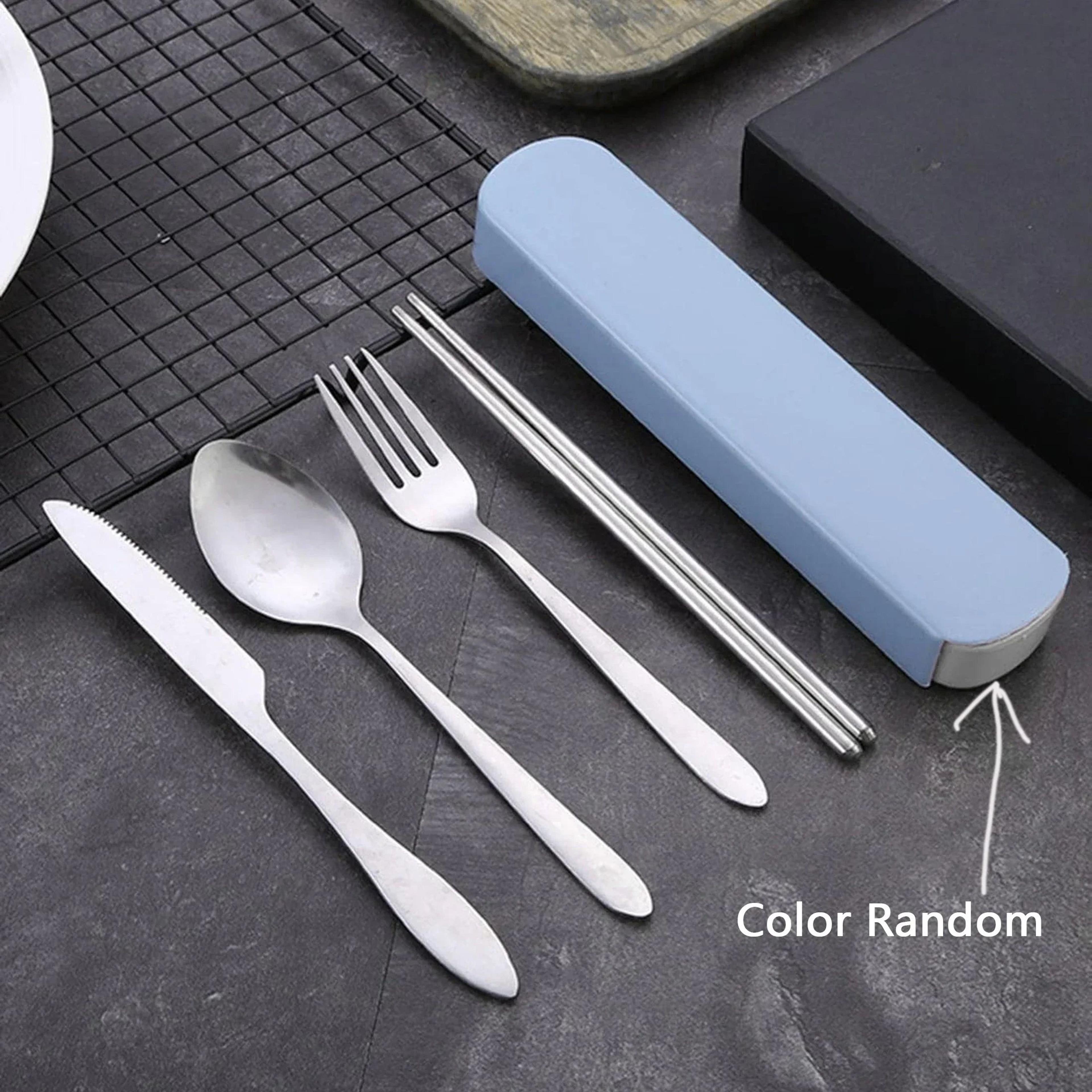Portable Stainless Steel Travel Cutlery Set 5
