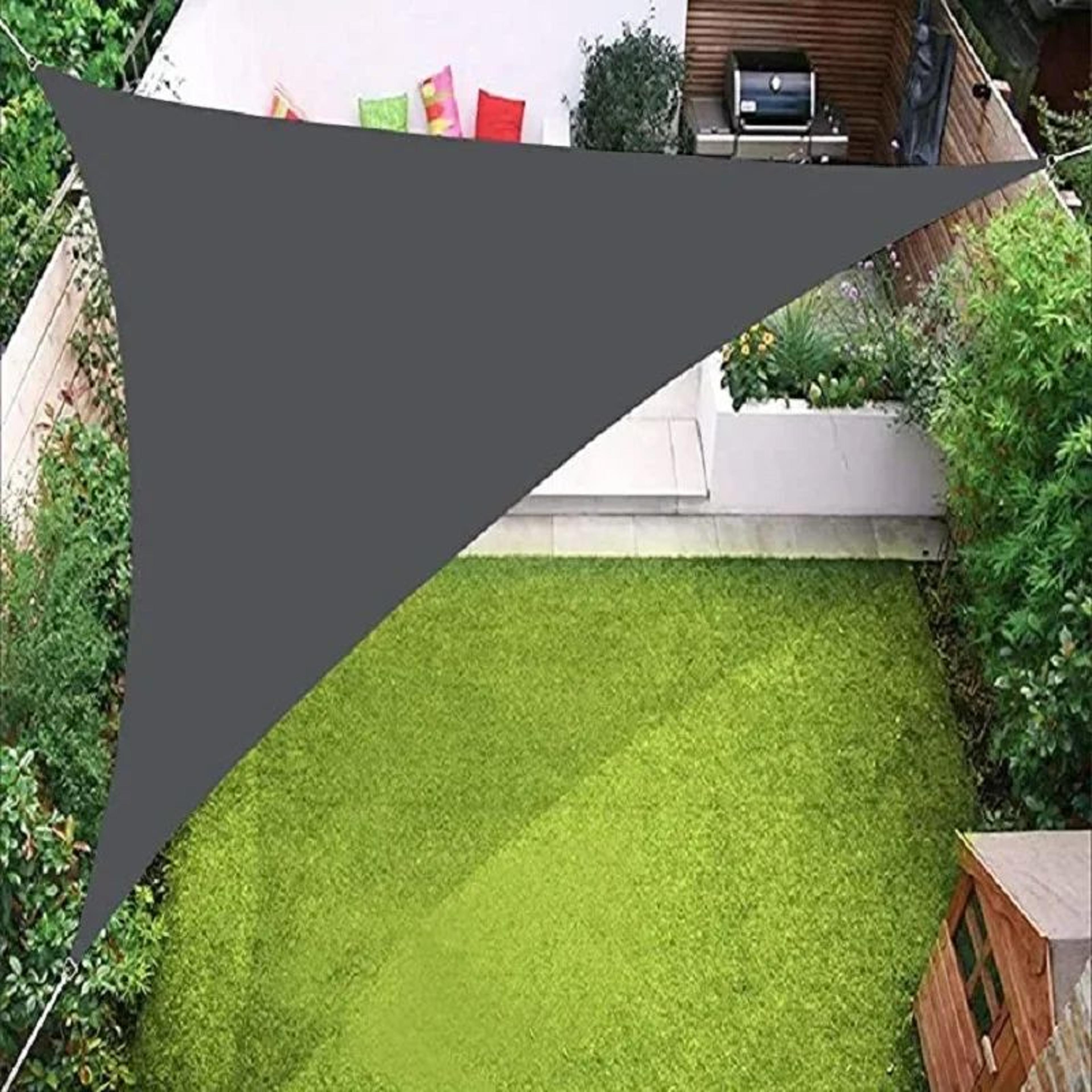 Folding Waterproof Triangle Sun Shade Sail Canopy 8