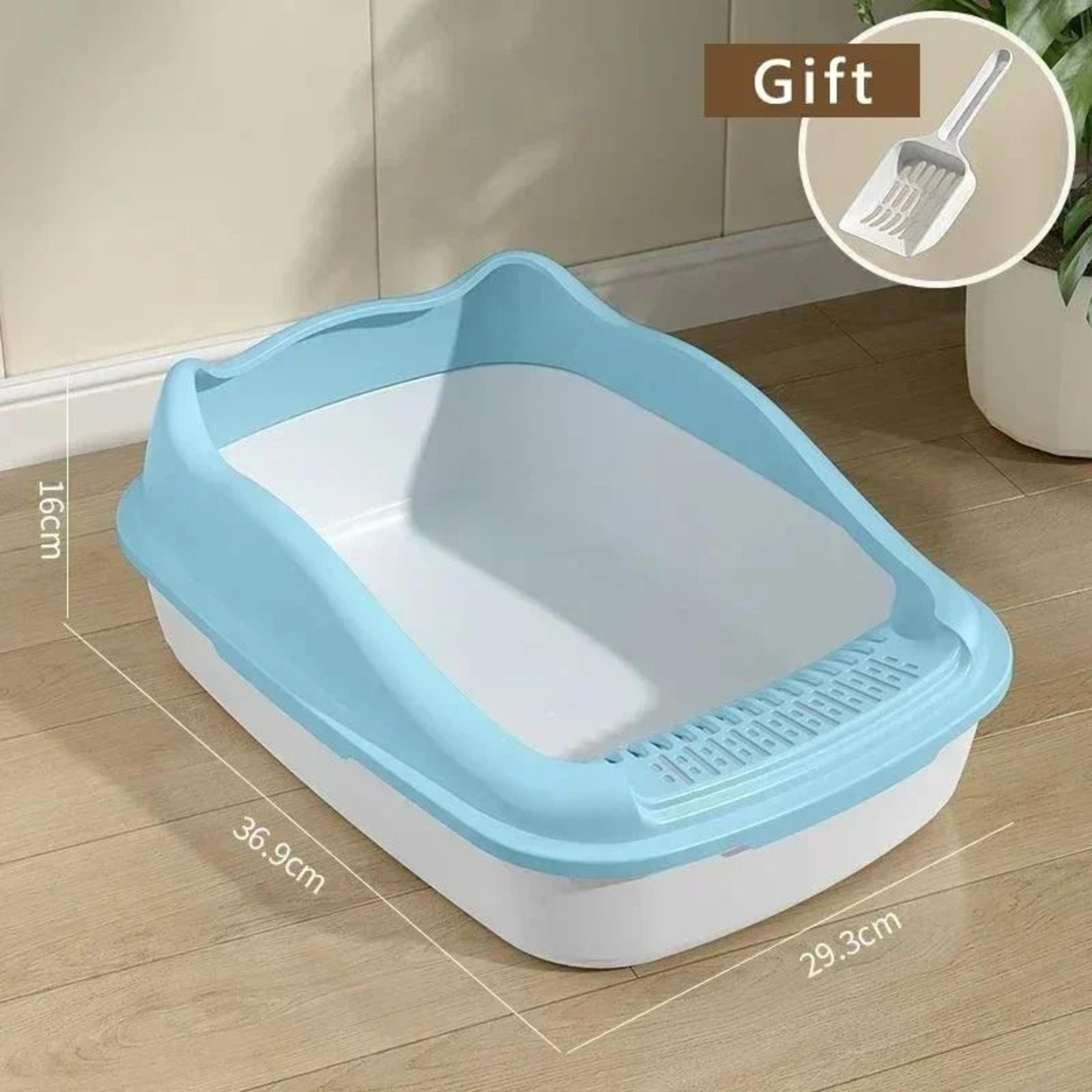 Small Anti Splash Cat Litter Box For Kittens 7