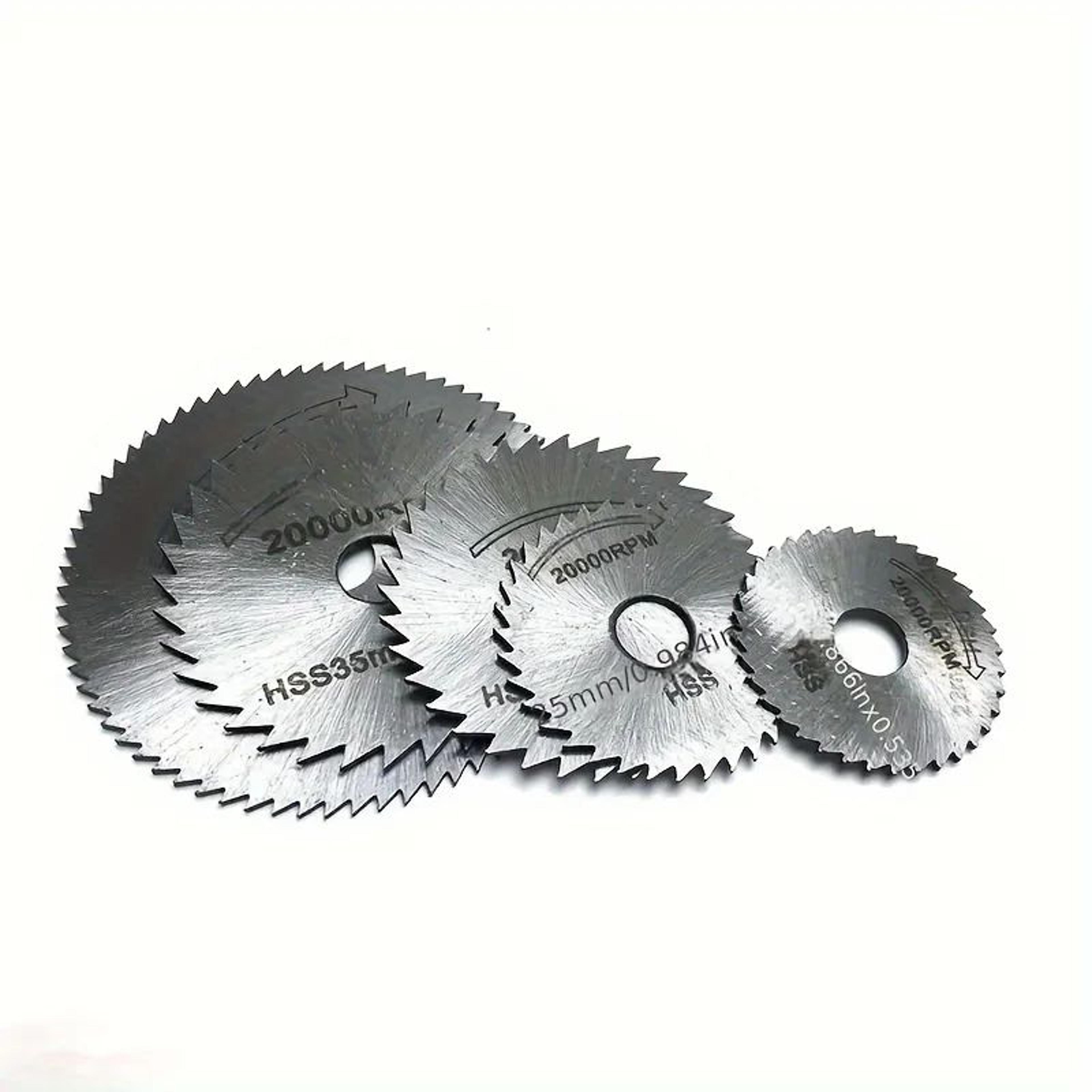 6 Piece HSS Mini Circular Saw Blade Cutting Disc Set 4