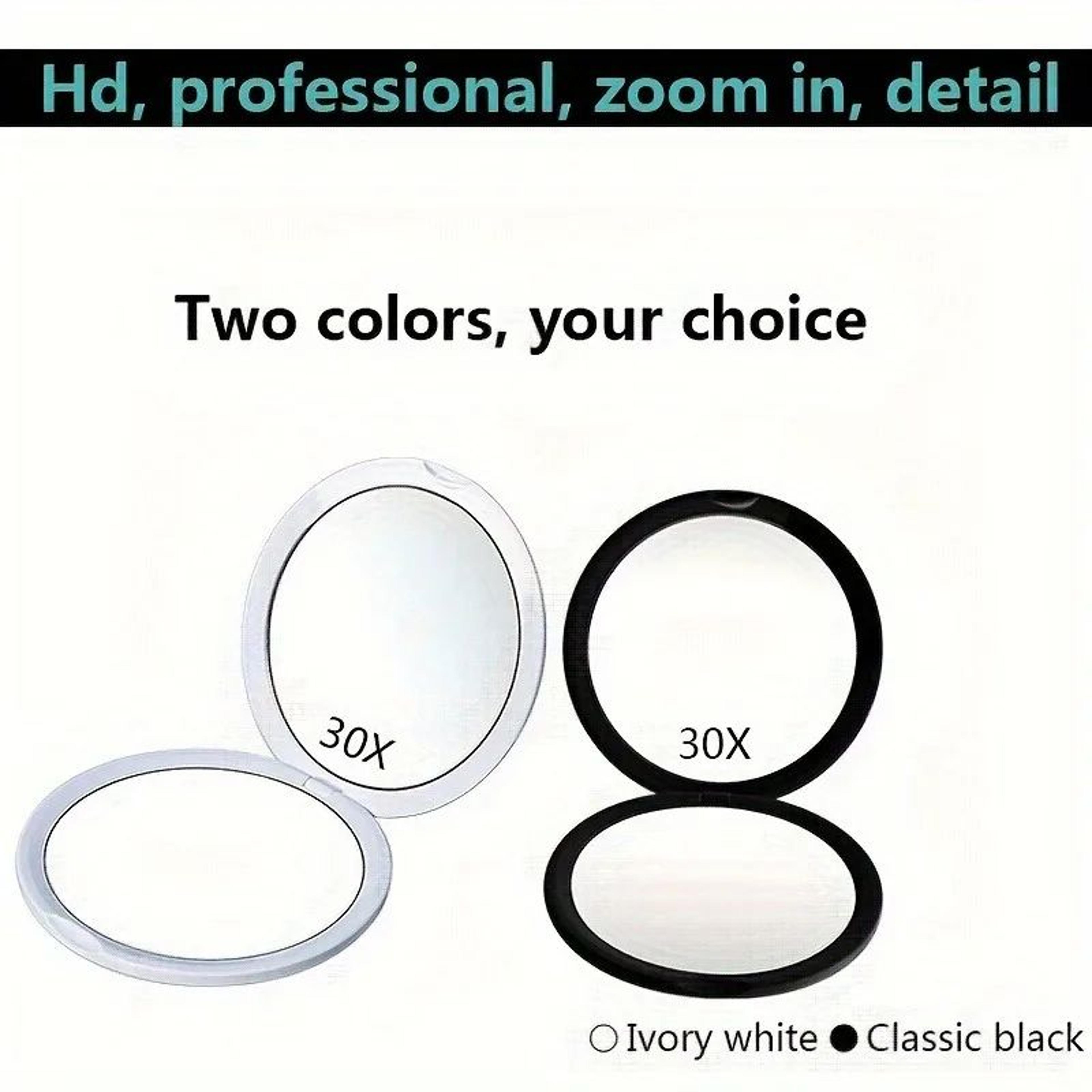 10cm Compact Acrylic Magnifying Pocket Mirror 9