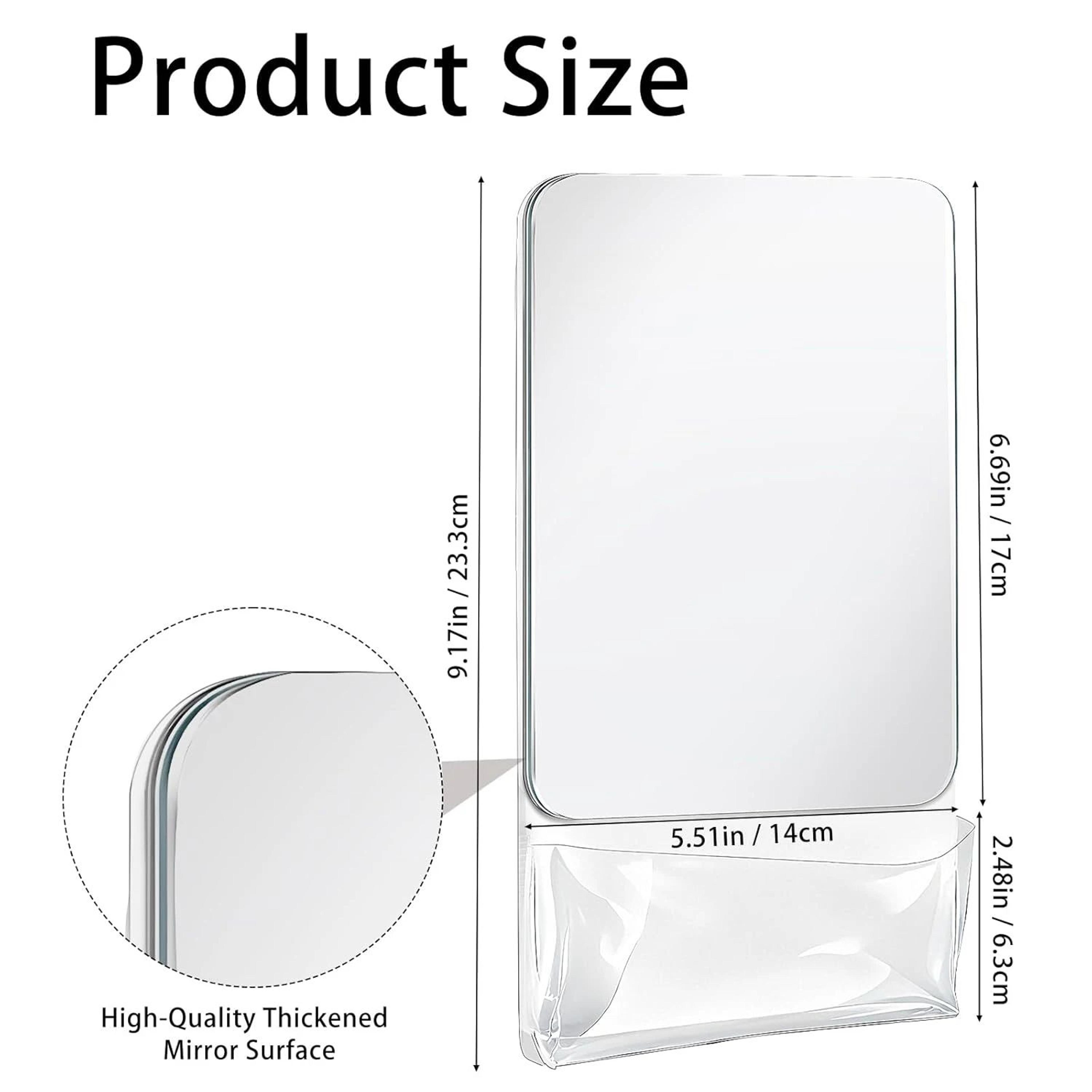 Magnetic Locker Mirror With Storage For School And Office 2