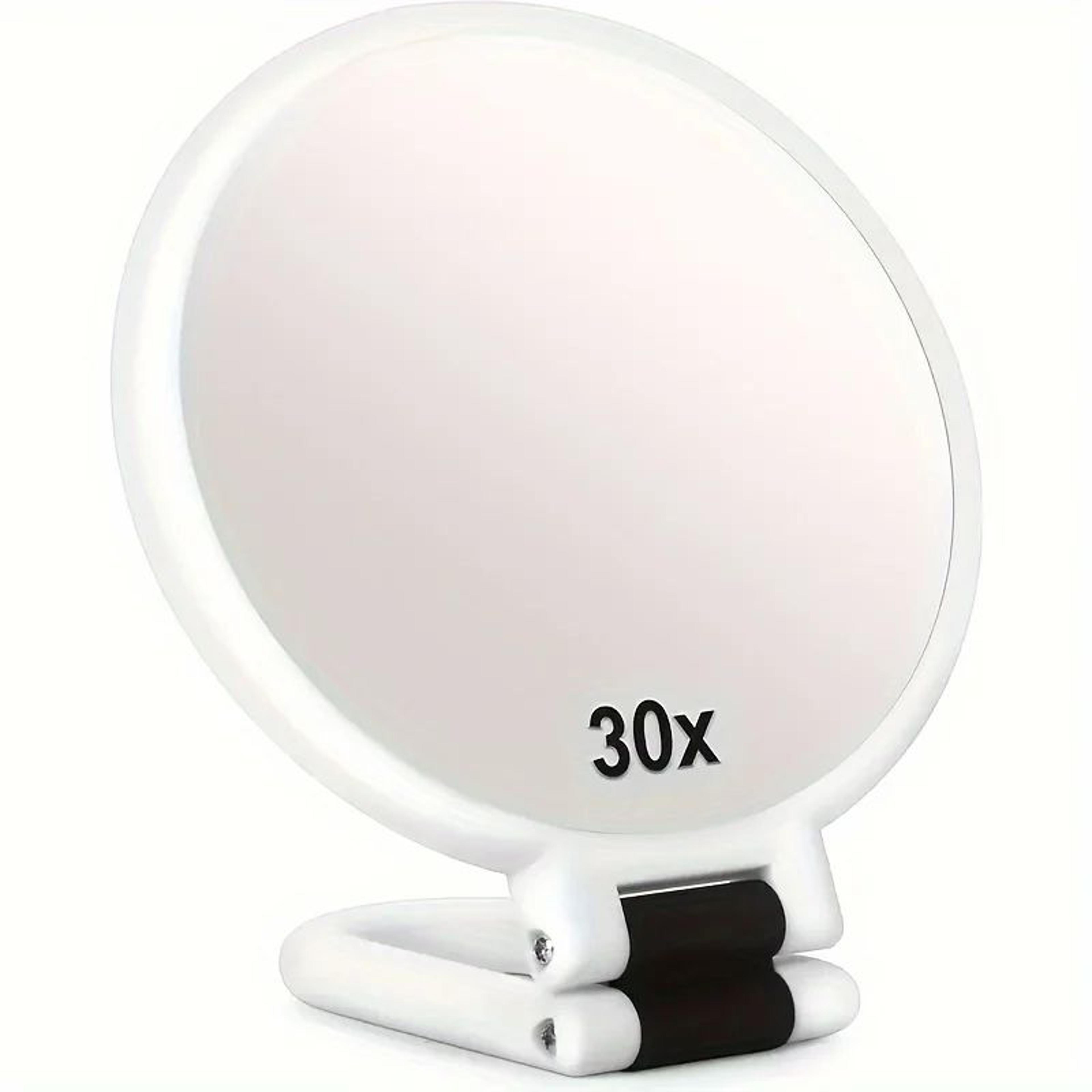 Portable Dual Sided 30X Magnifying Makeup Mirror 9