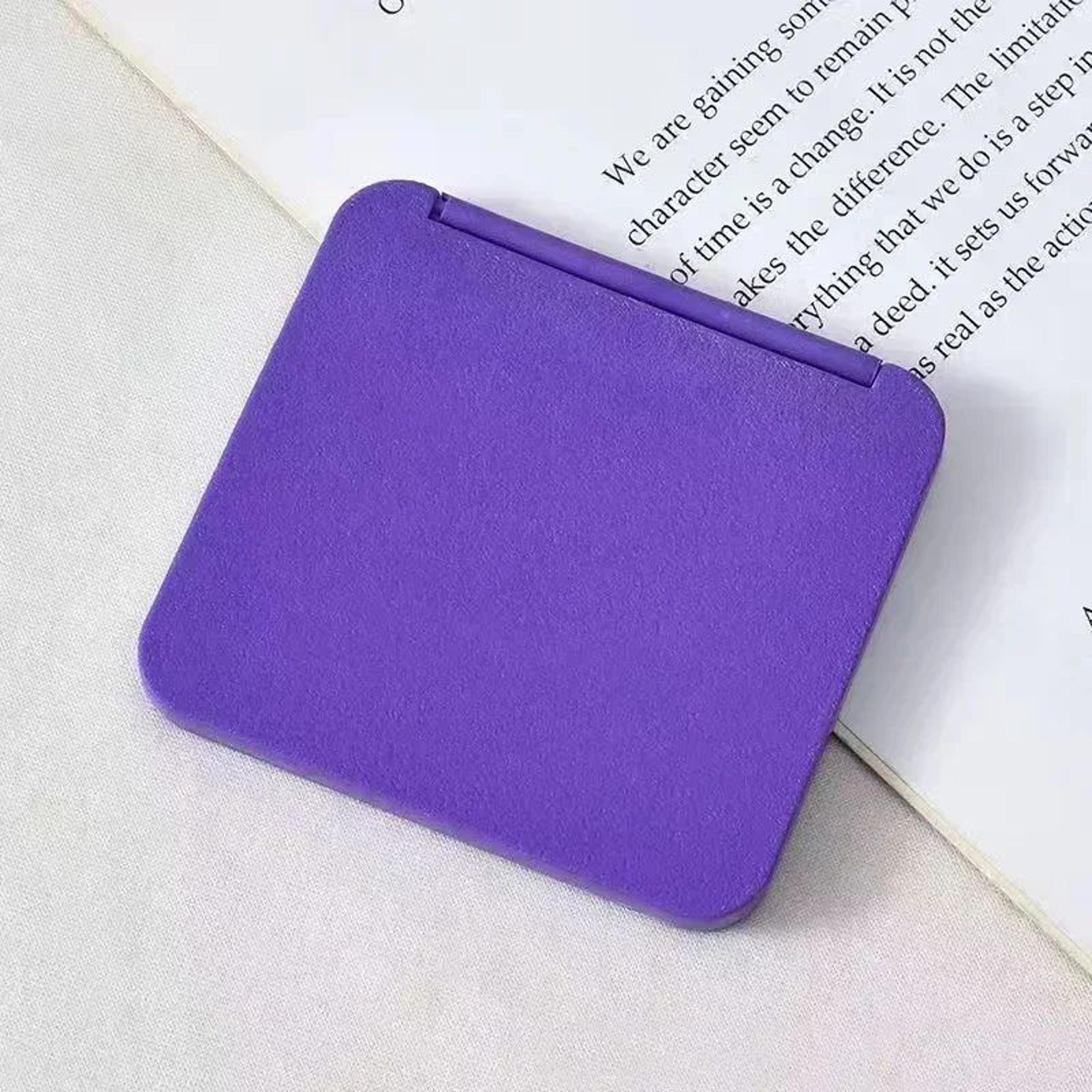 Square Double Sided Portable Pocket Makeup Mirror 7