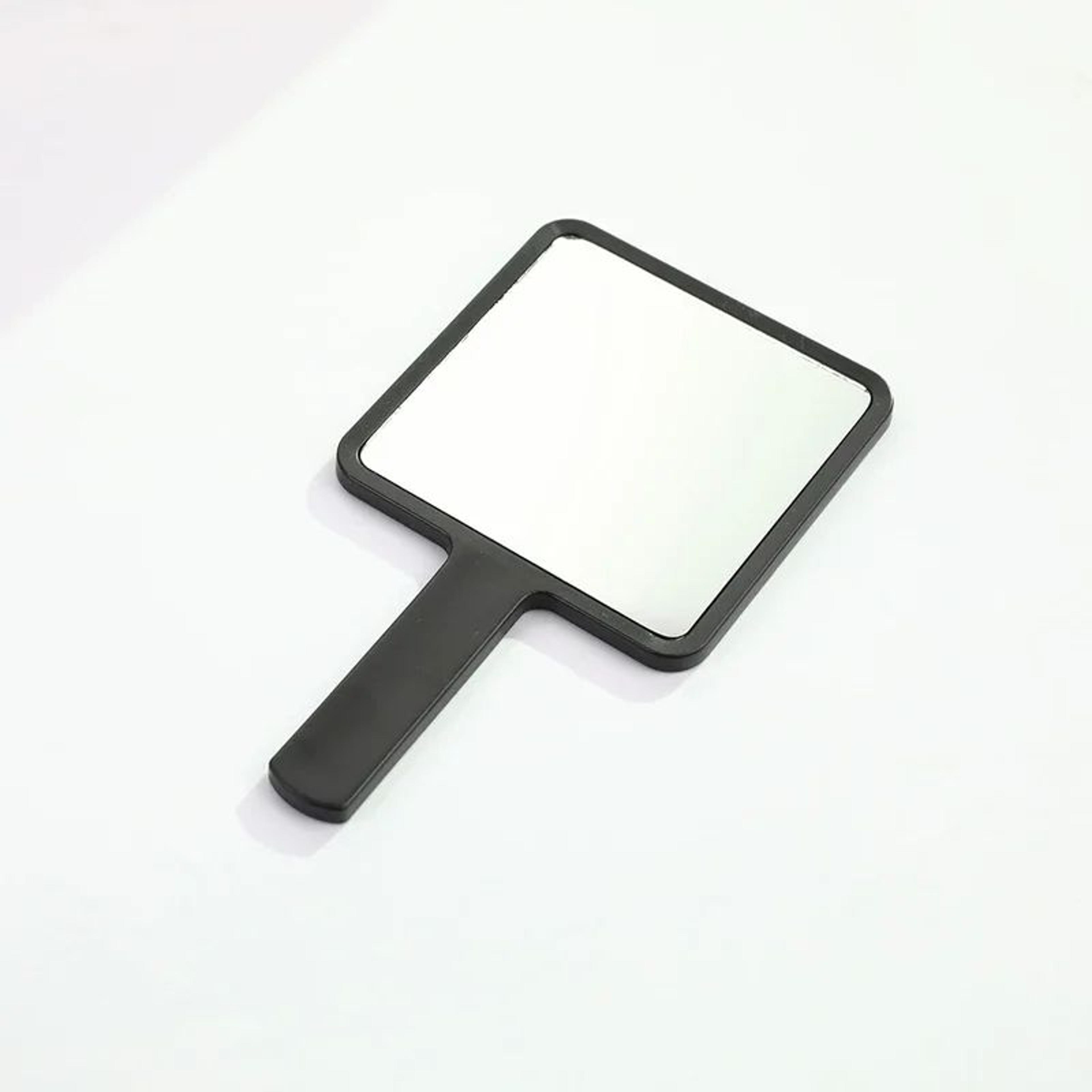 Square Handheld Makeup Mirror With Easy Grip Handle 8
