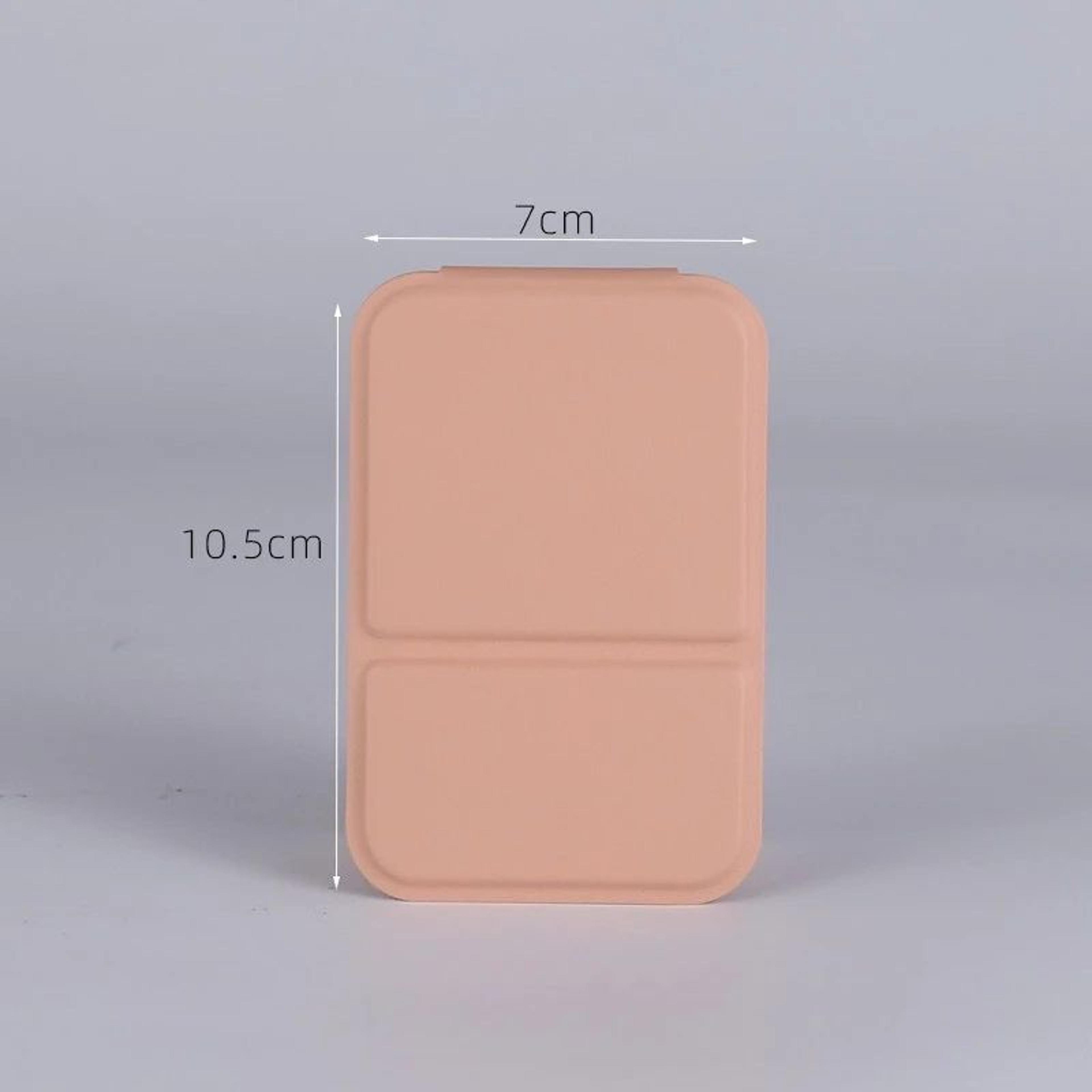 Mini Foldable PU Leather Pocket Makeup Mirror 7
