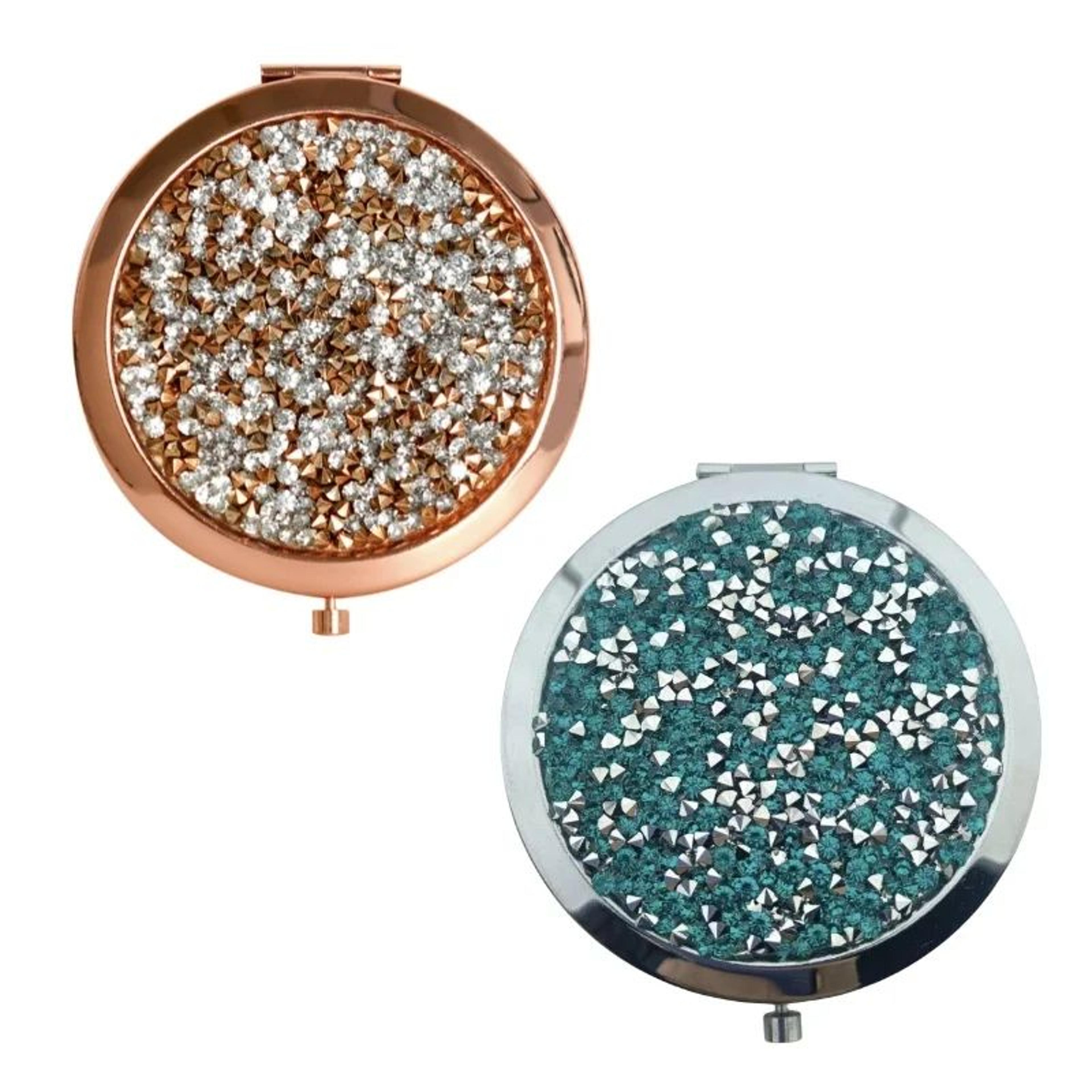 Mini Shiny Pocket Makeup Mirror For Everyday Touch Ups 5