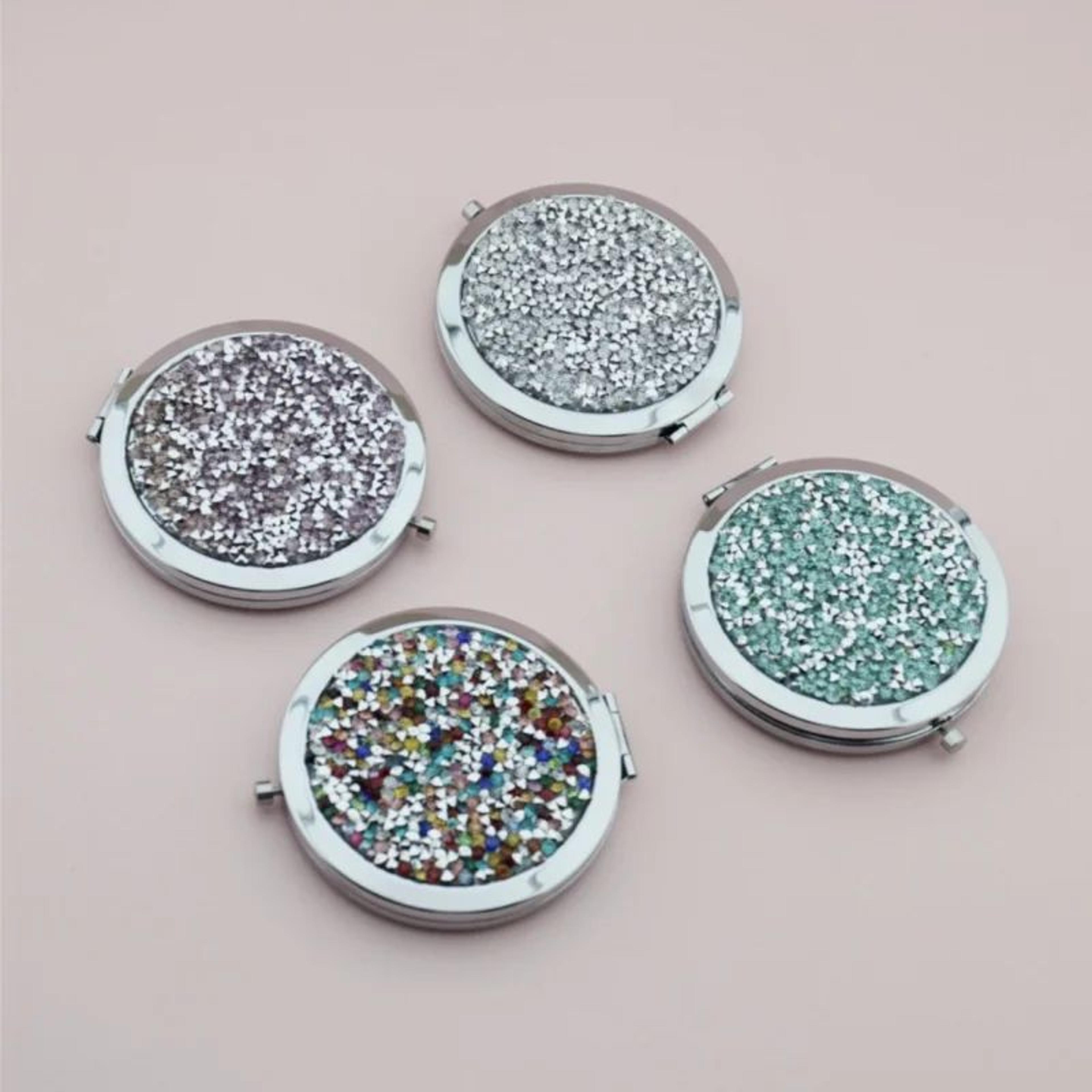 Mini Shiny Pocket Makeup Mirror For Everyday Touch Ups 3