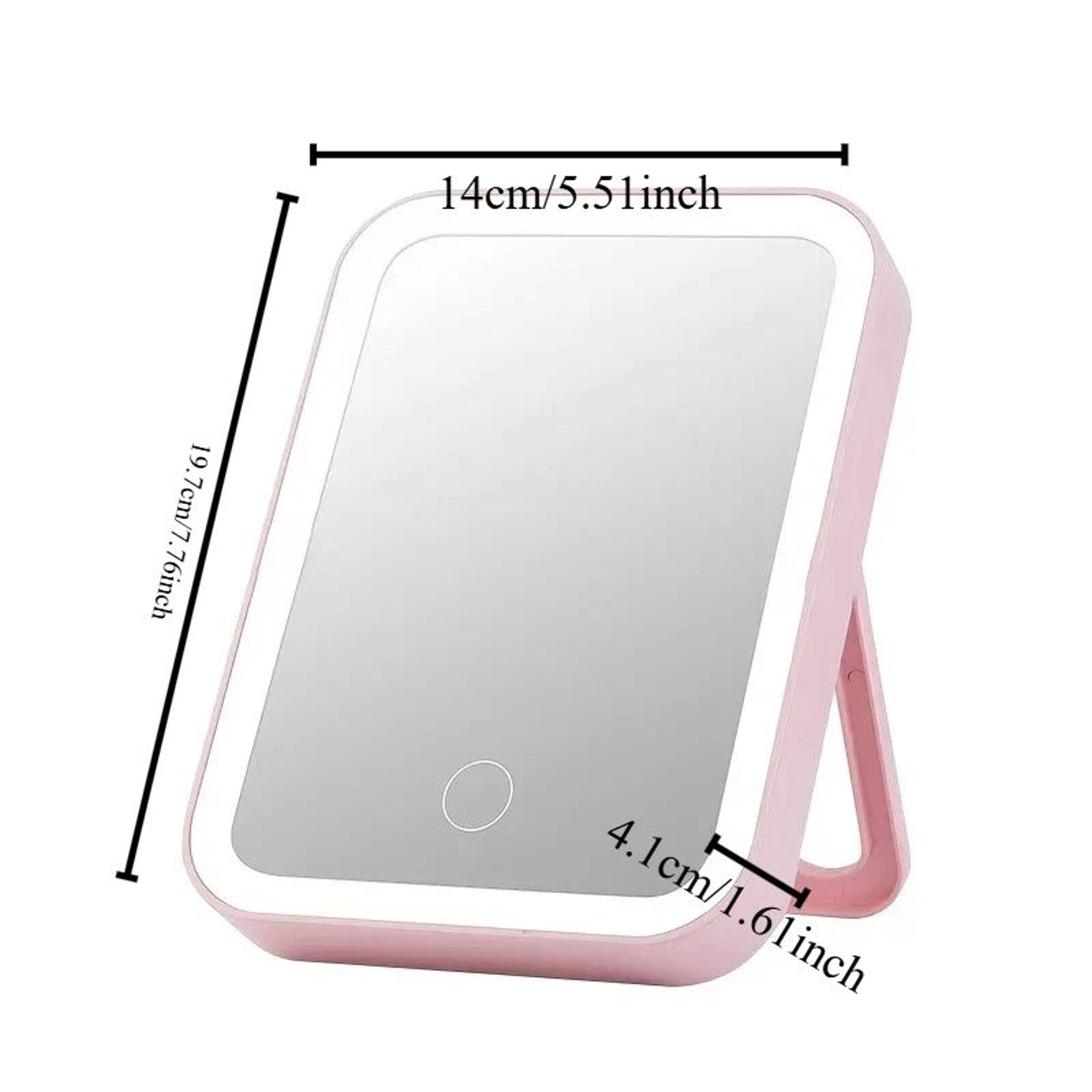 LED Vanity Makeup Mirror With Touch Dimming And USB Charging 3