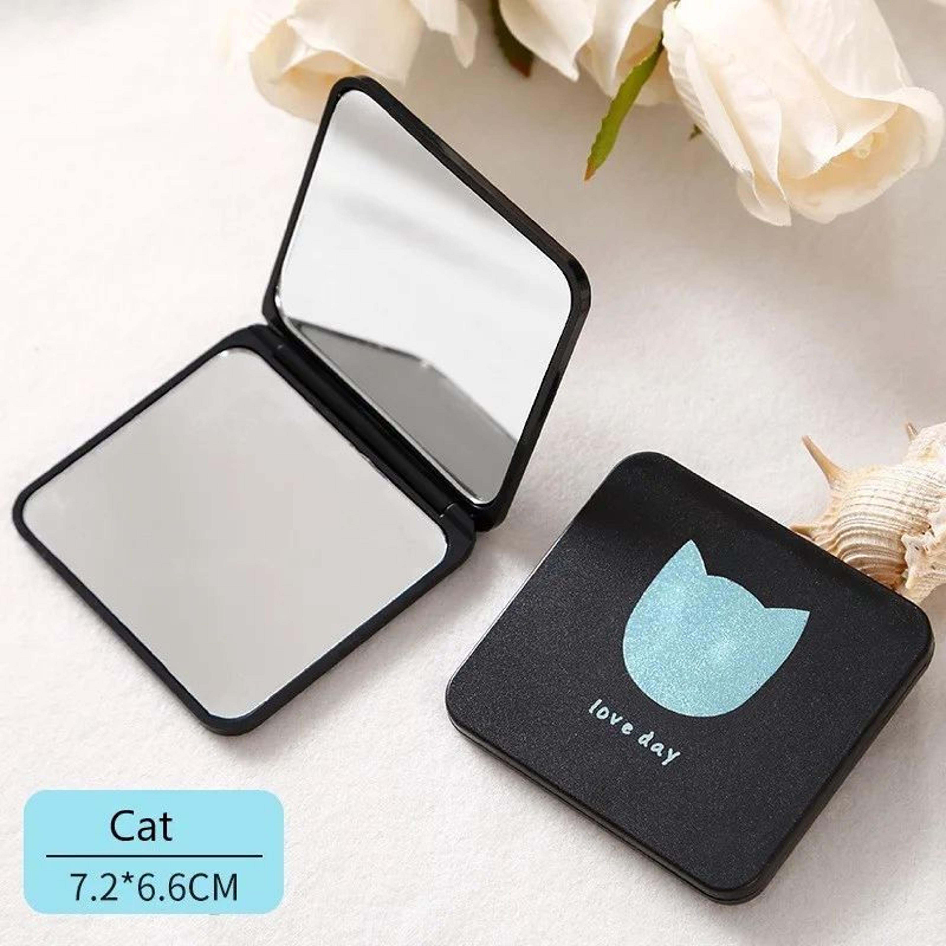 Double Sided Square Portable Compact Pocket Makeup Mirror 11