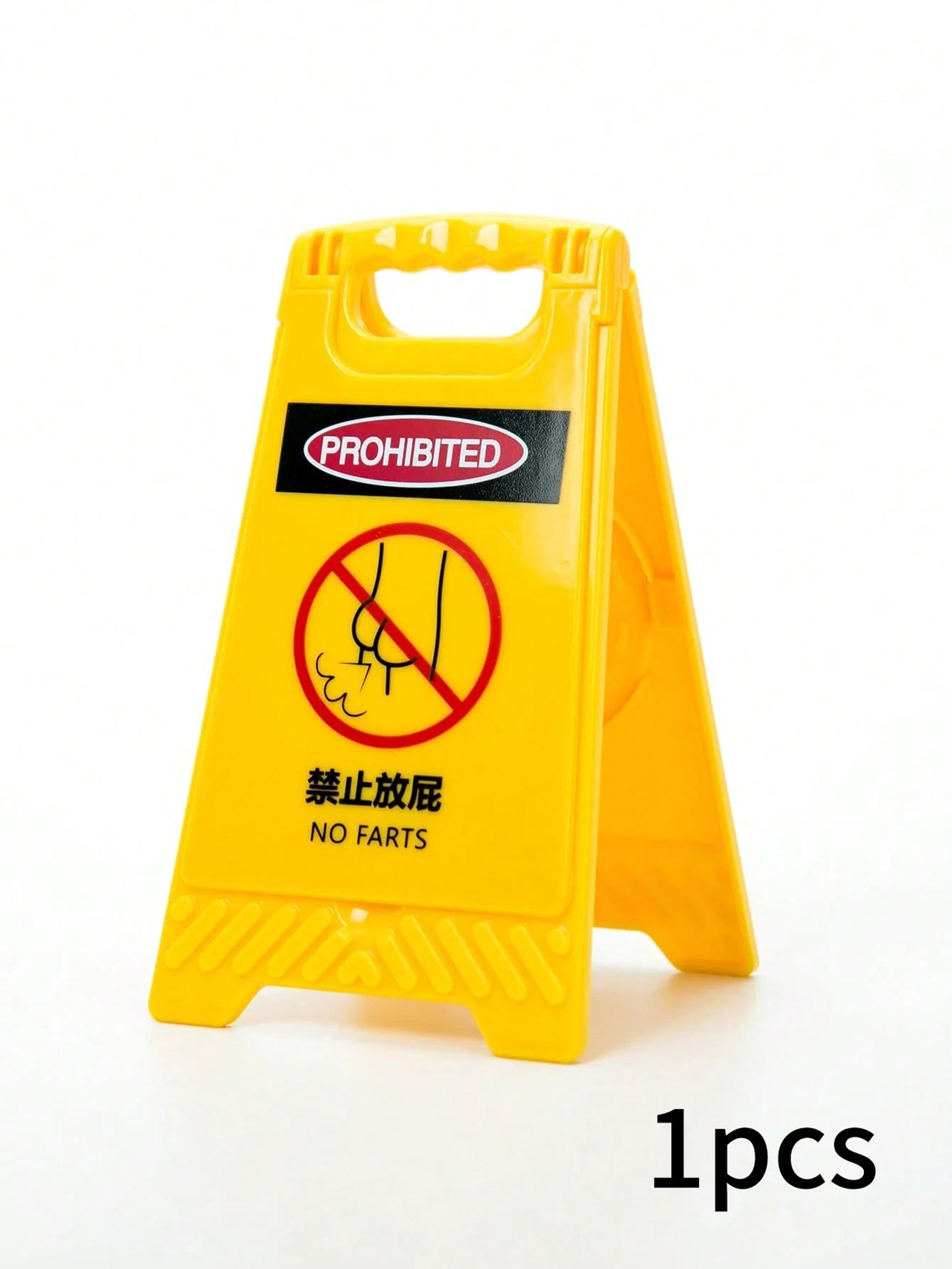Funny Warning Sign Mini Makeup Mirror And Photo Frame 6