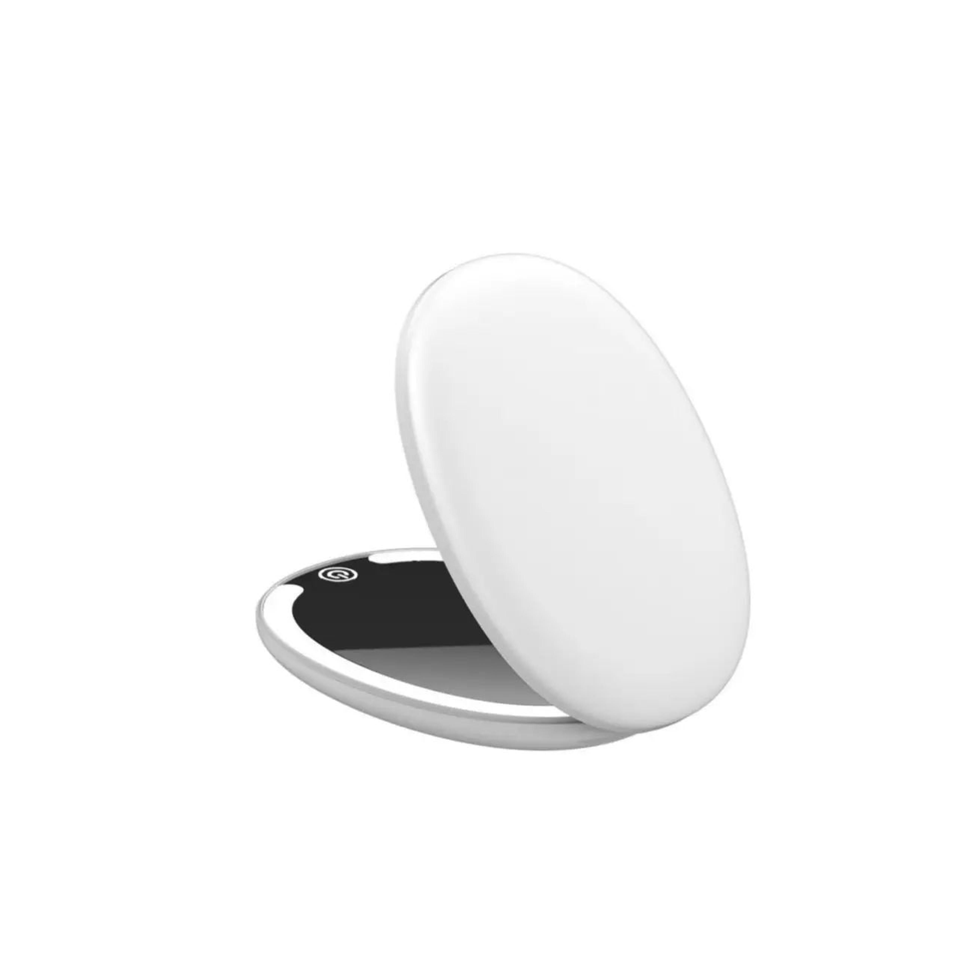 LED Folding Double Sided Makeup Mirror With 5X Magnification 2