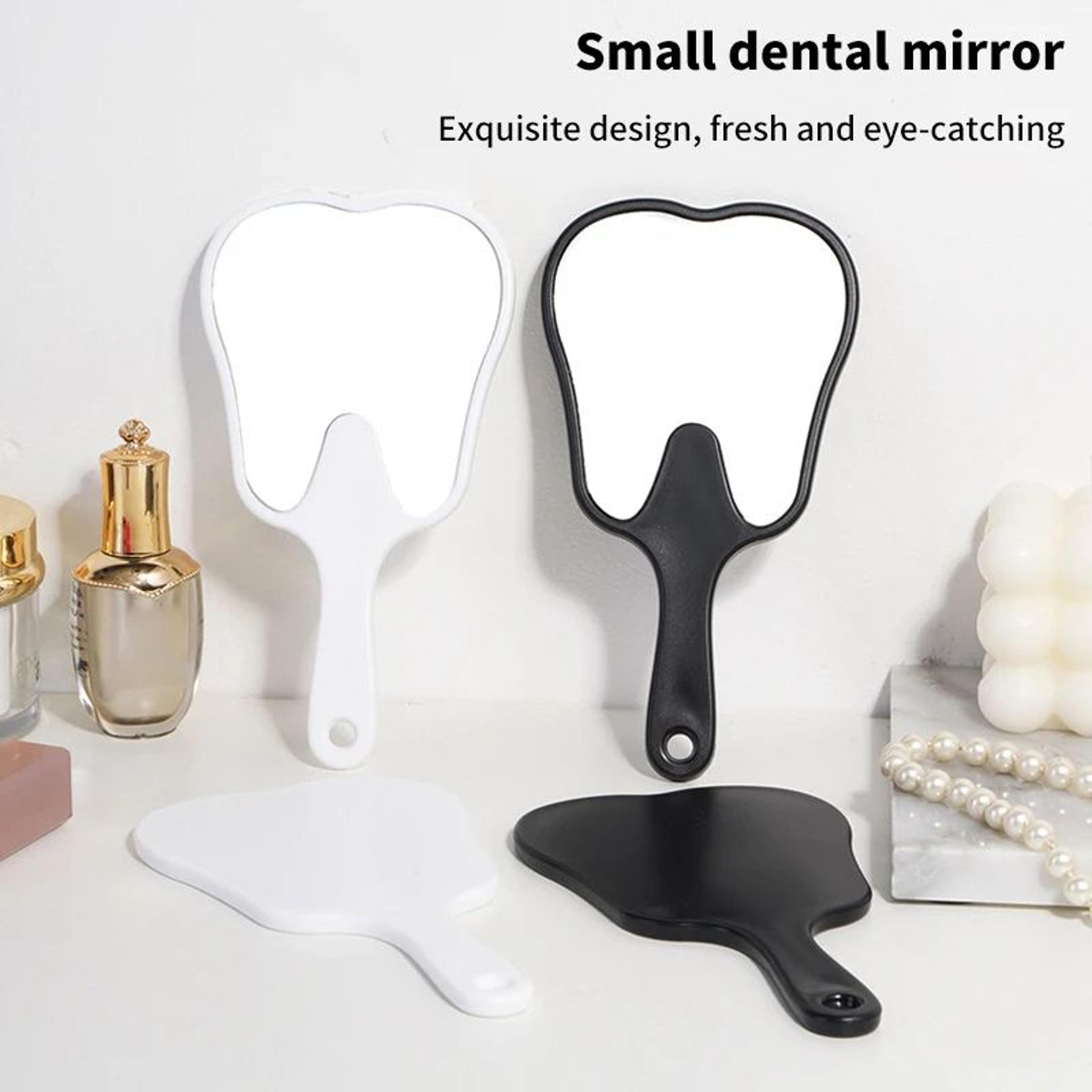 Tooth Shaped Handheld Unbreakable Dental Mirror 2