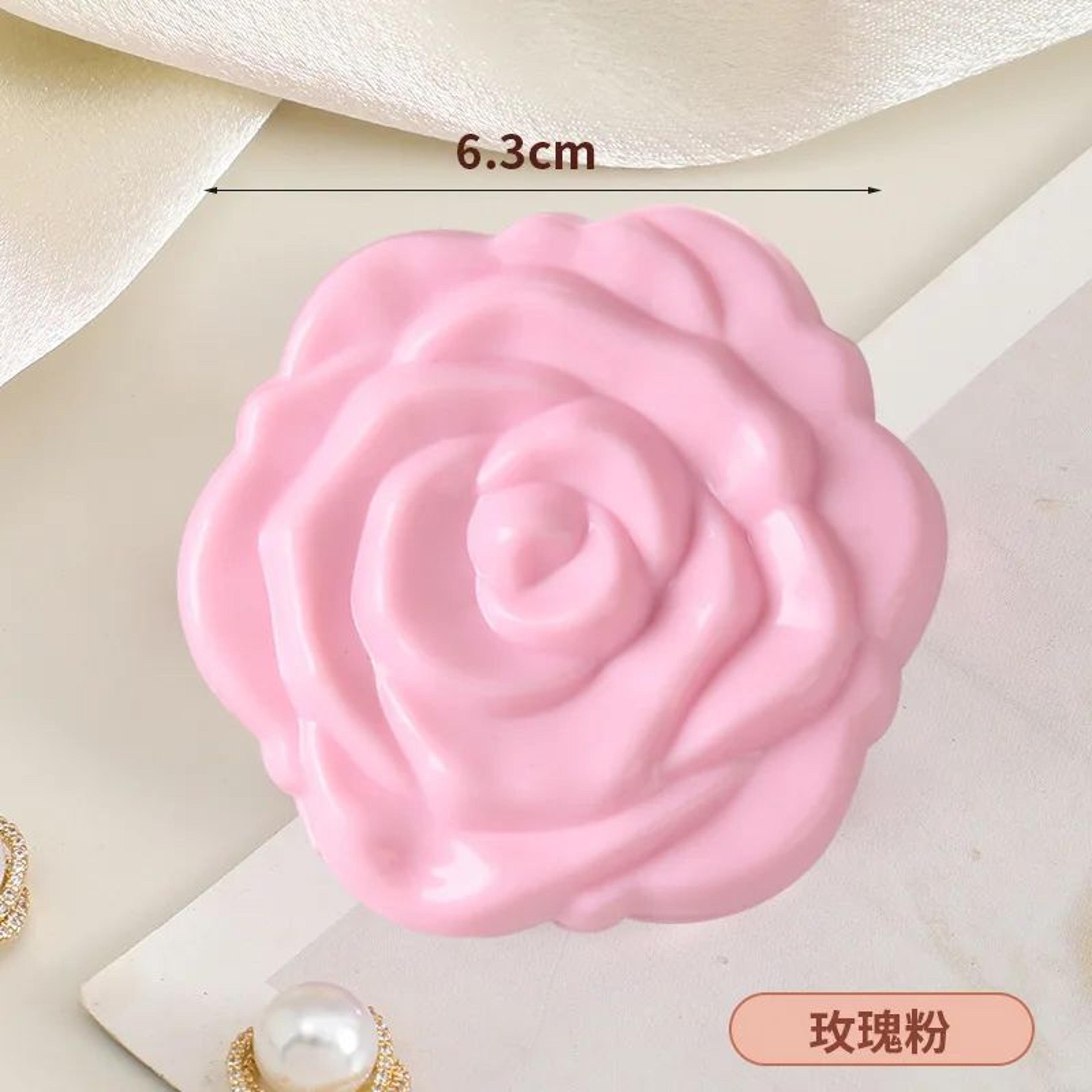 Rose Flower Double Sided Foldable Pocket Makeup Mirror 9
