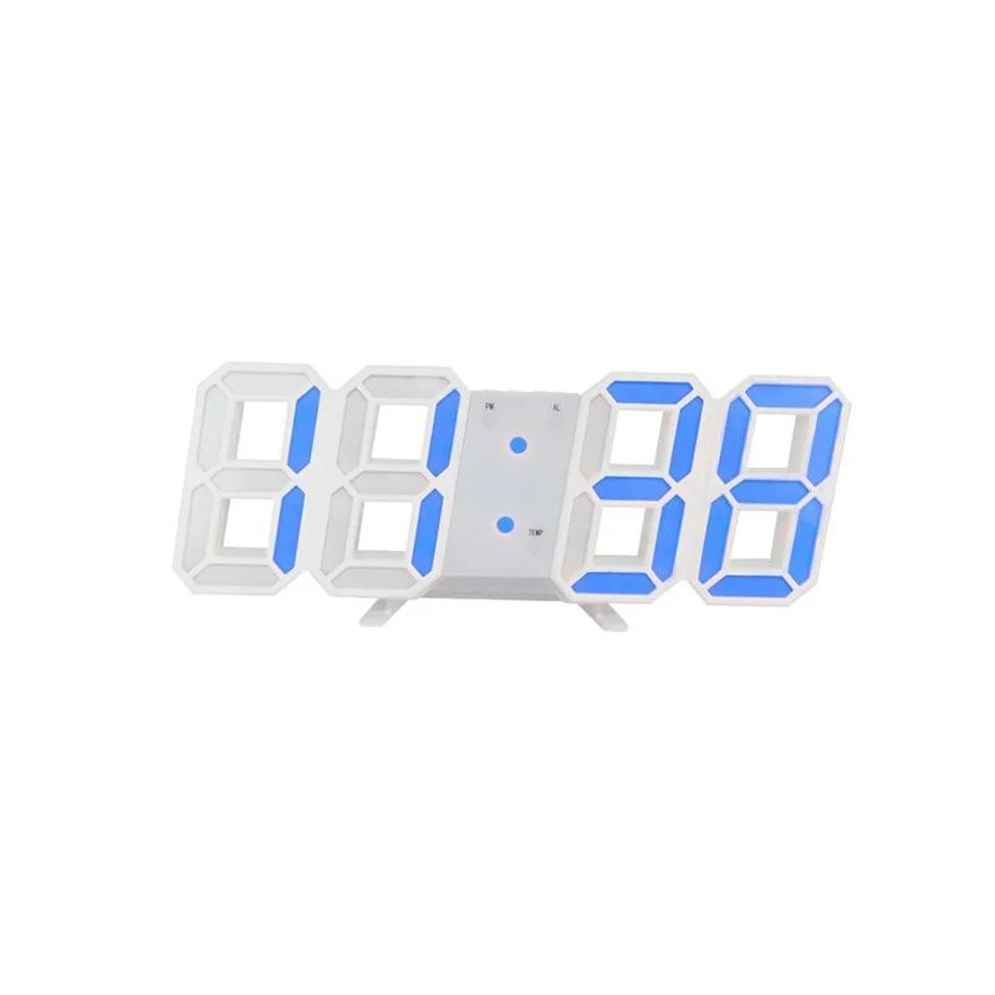 3D LED Digital Alarm Clock With Time Date And Temperature 8
