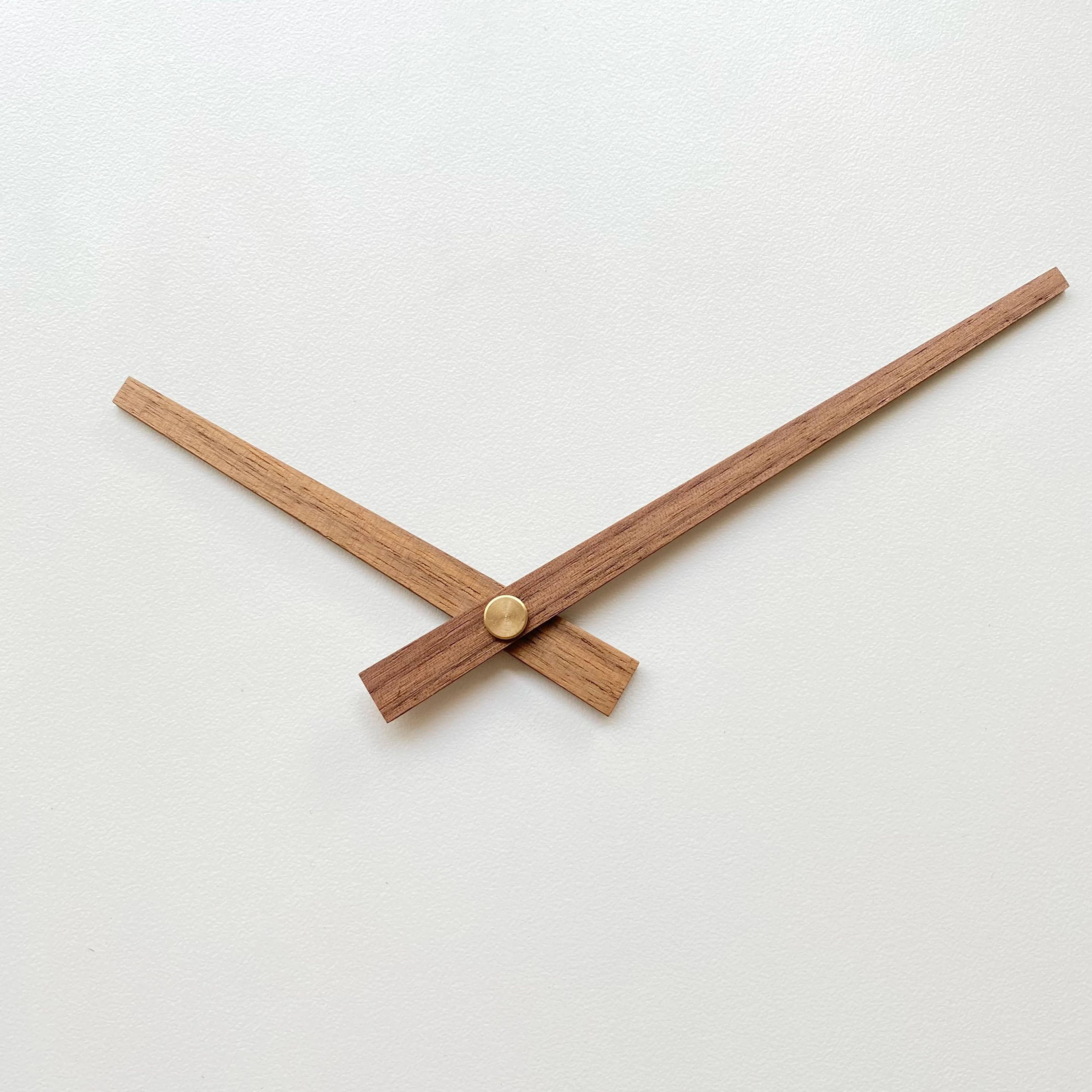Silent High Torque Quartz Clock Movement Kit With Wooden Hands 6