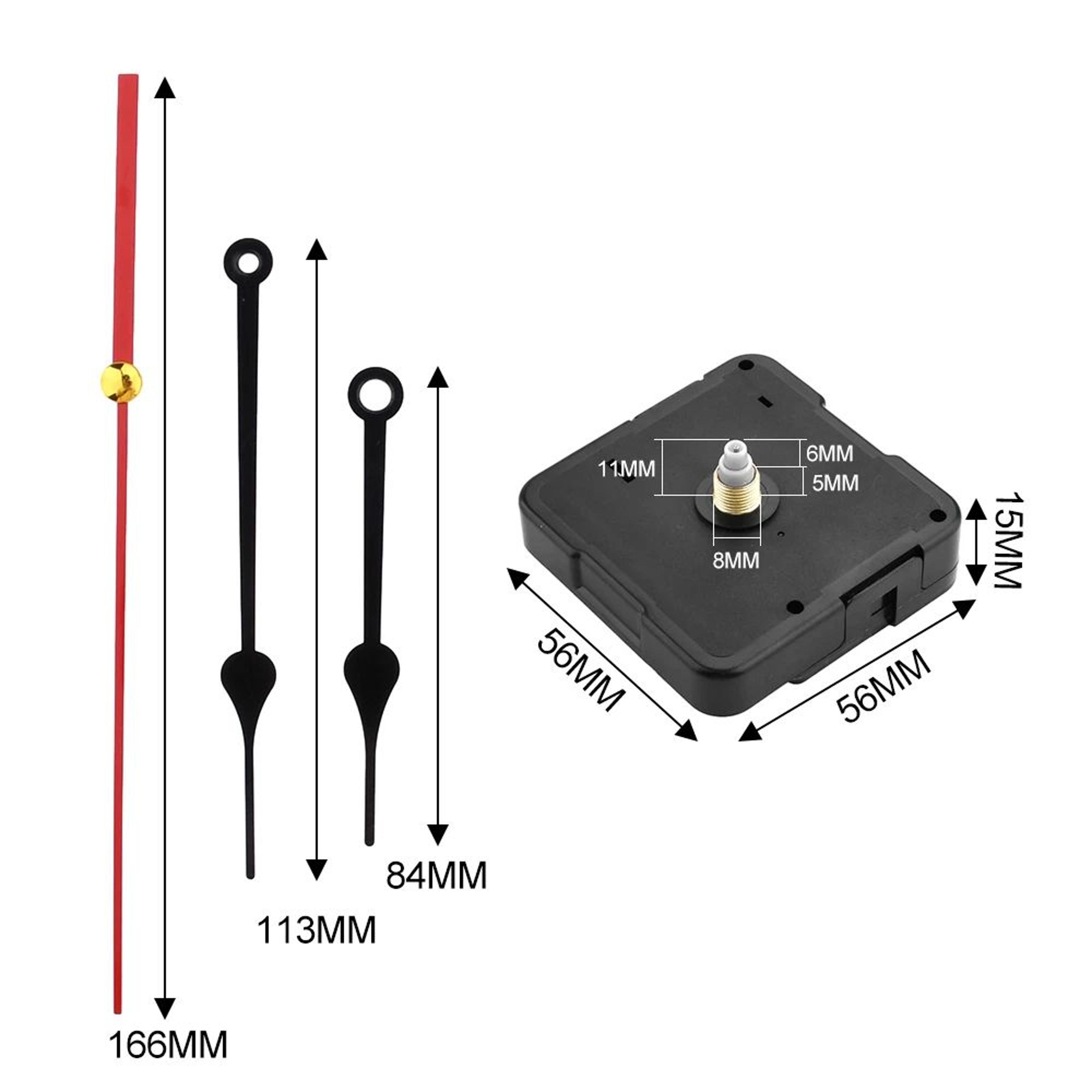 Professional Quartz Clock Movement And Hands Repair Kit 11